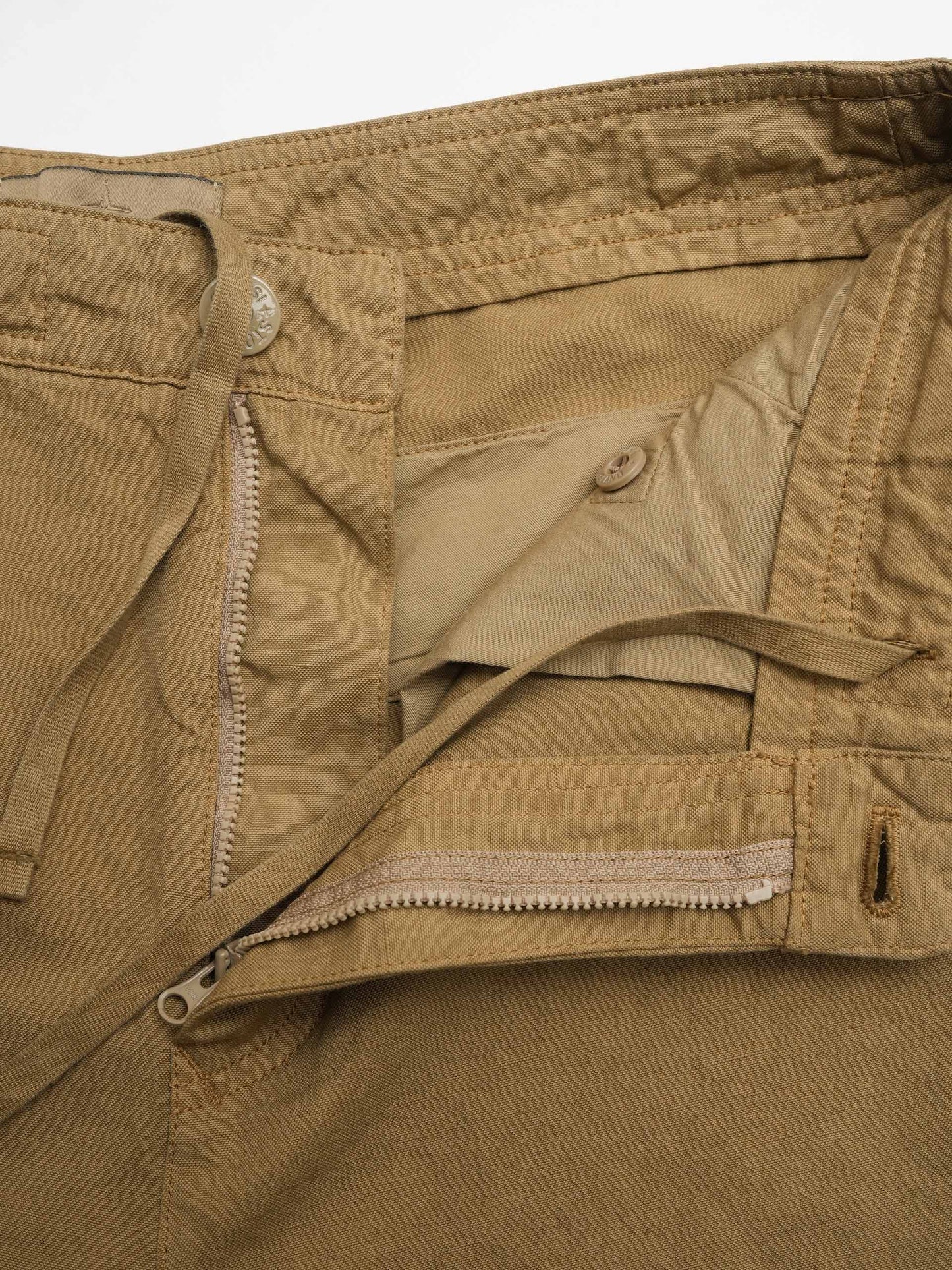 STONE ISLAND - Ghost Piece Shorts aus Leinen-Mix für Herren