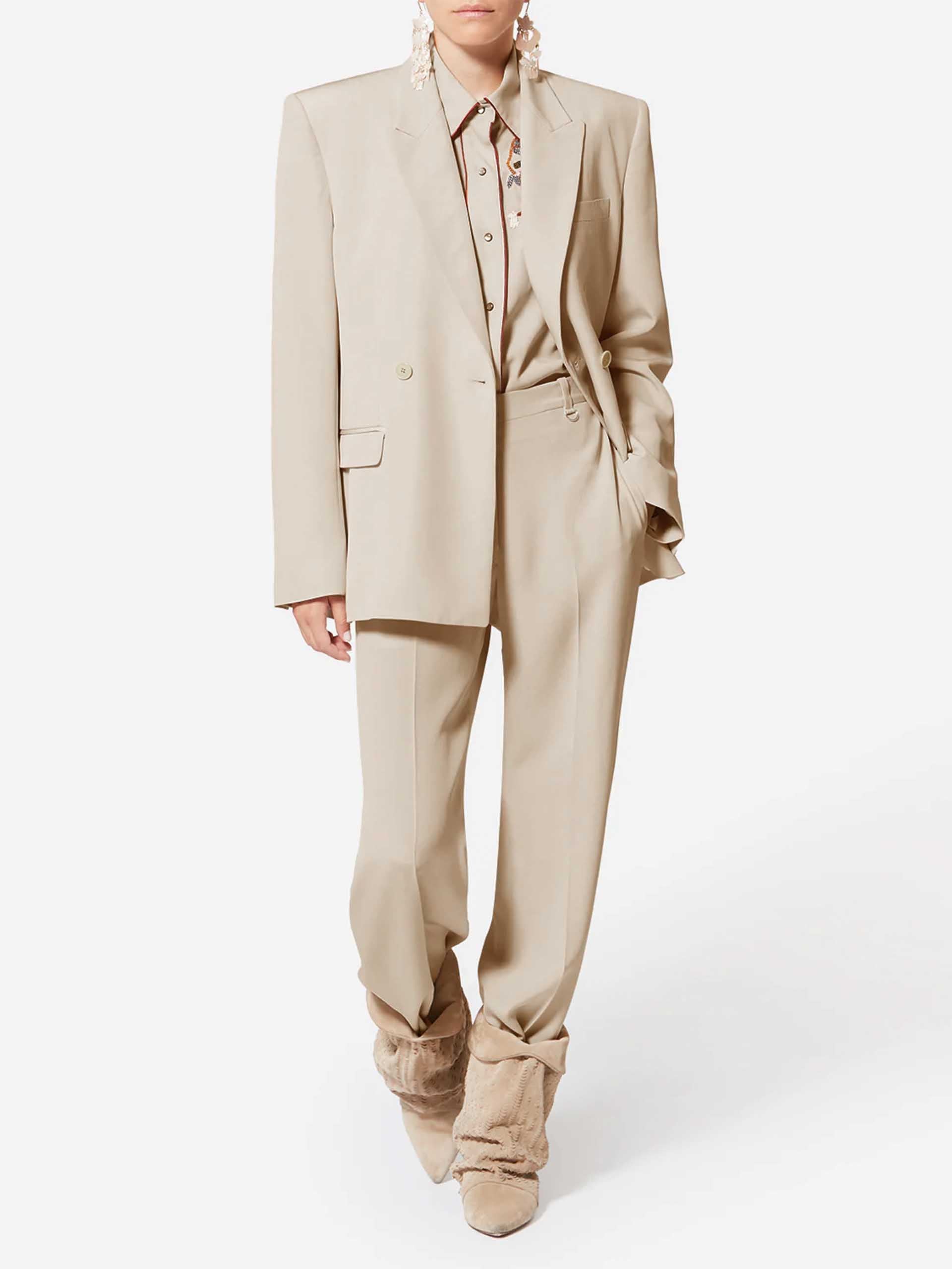 ISABEL MARANT - Doppelreihiger Blazer Calie für Damen Ecru