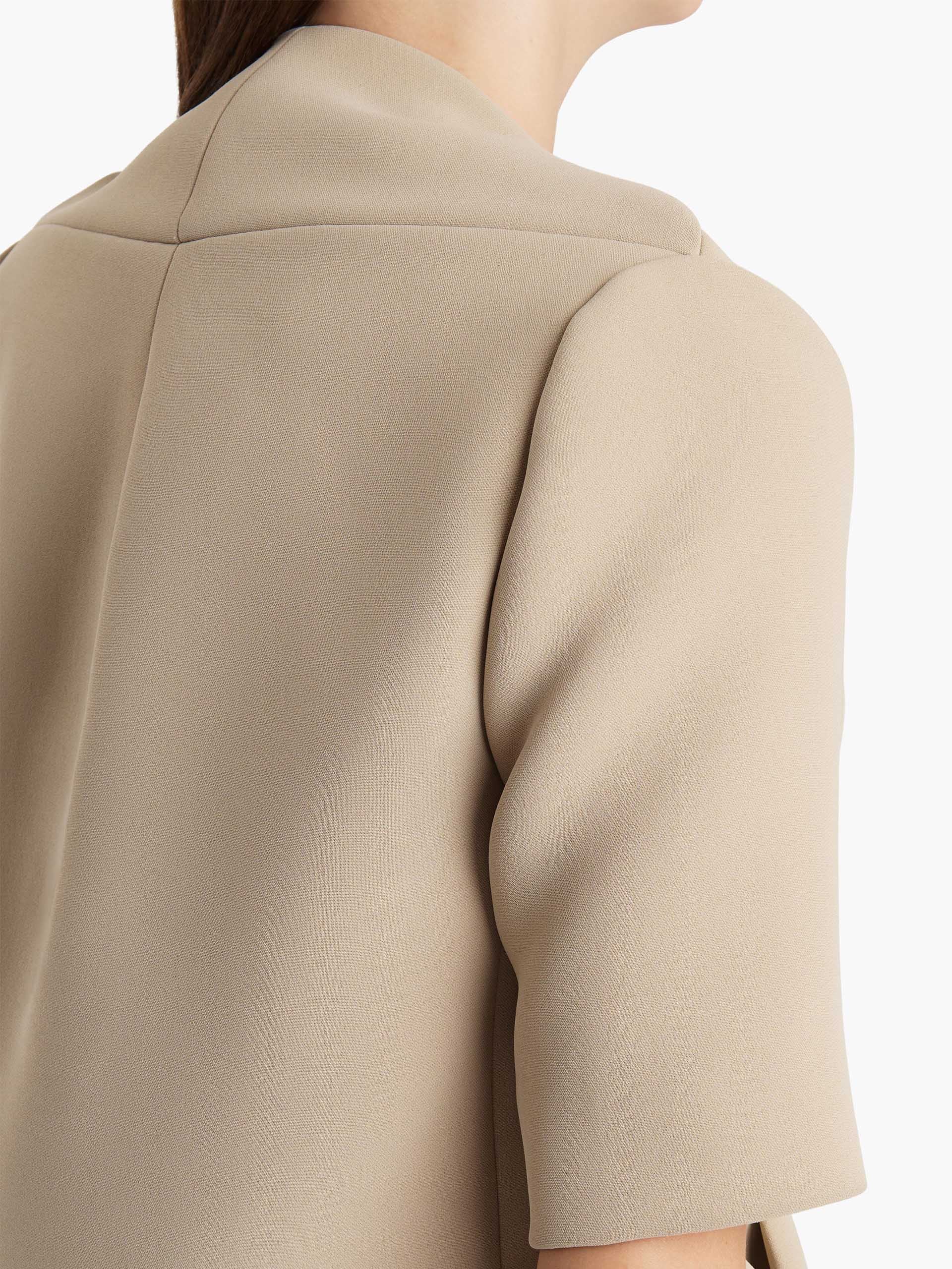 KHAITE - Jacke Franc aus Crêpe für Damen Hellbeige - Light beige