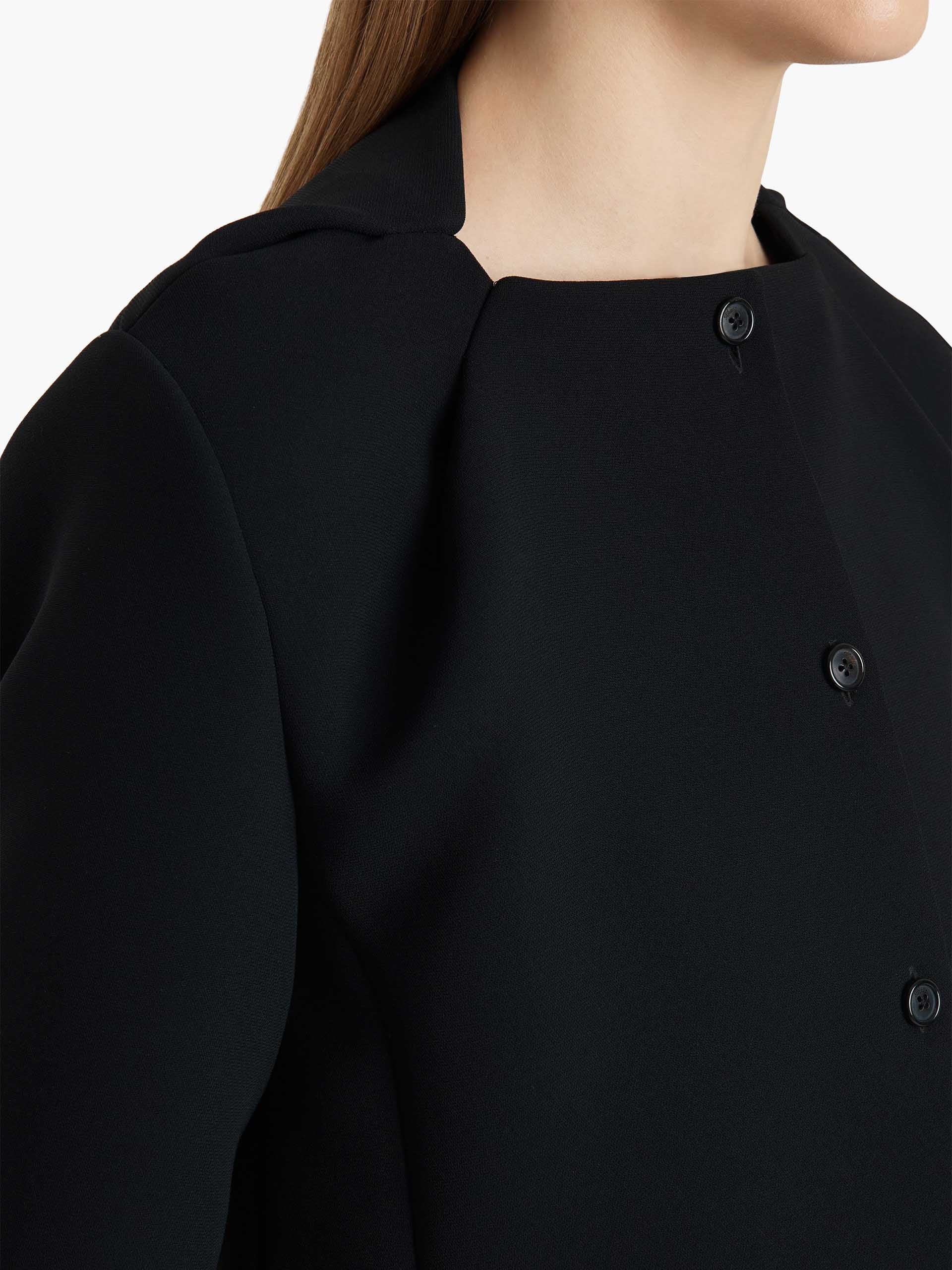 KHAITE - Jacke Franc aus Crêpe für Damen Schwarz - Black
