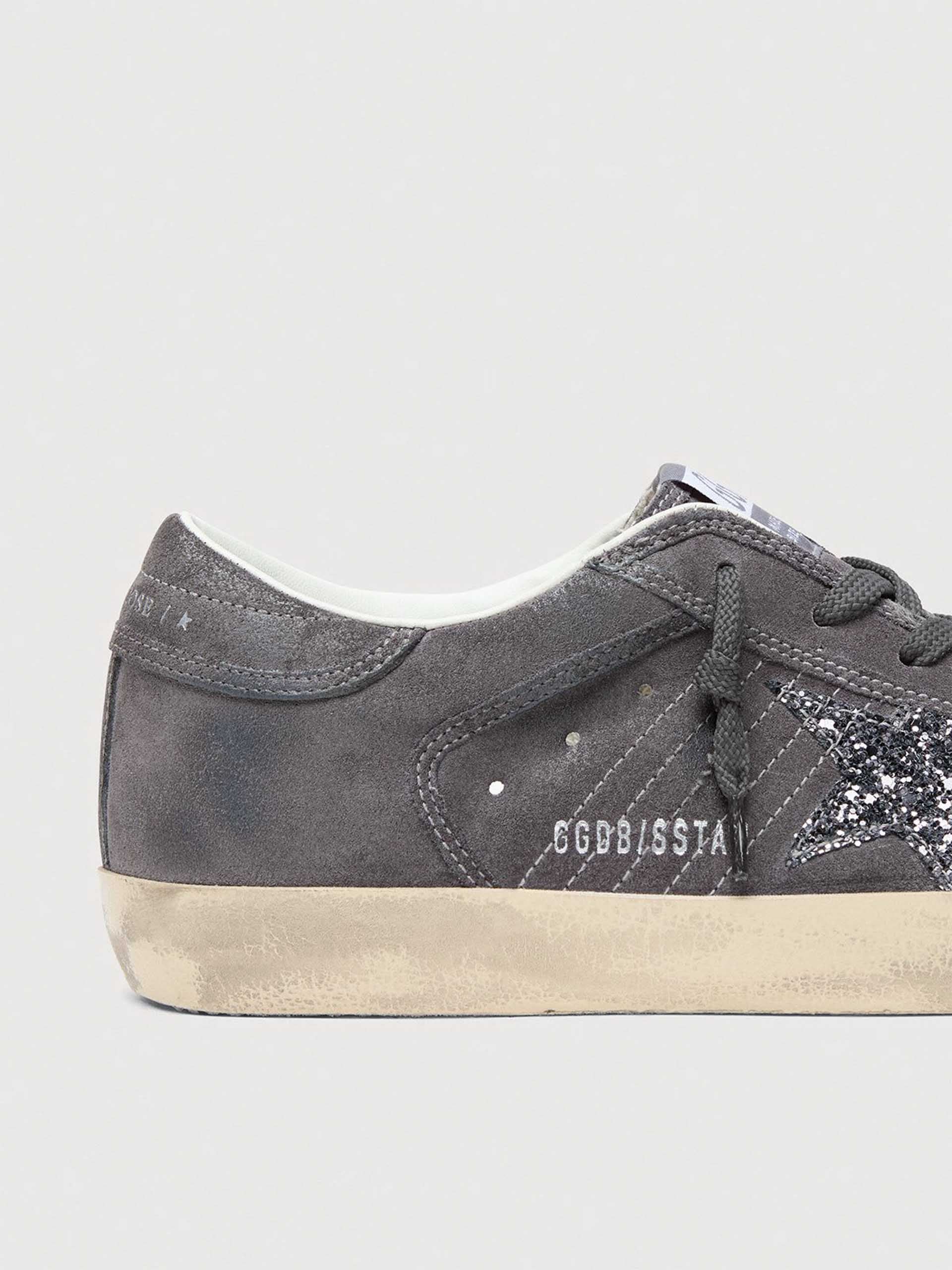 GOLDEN GOOSE - Sneakers Super-Star aus Veloursleder für Damen