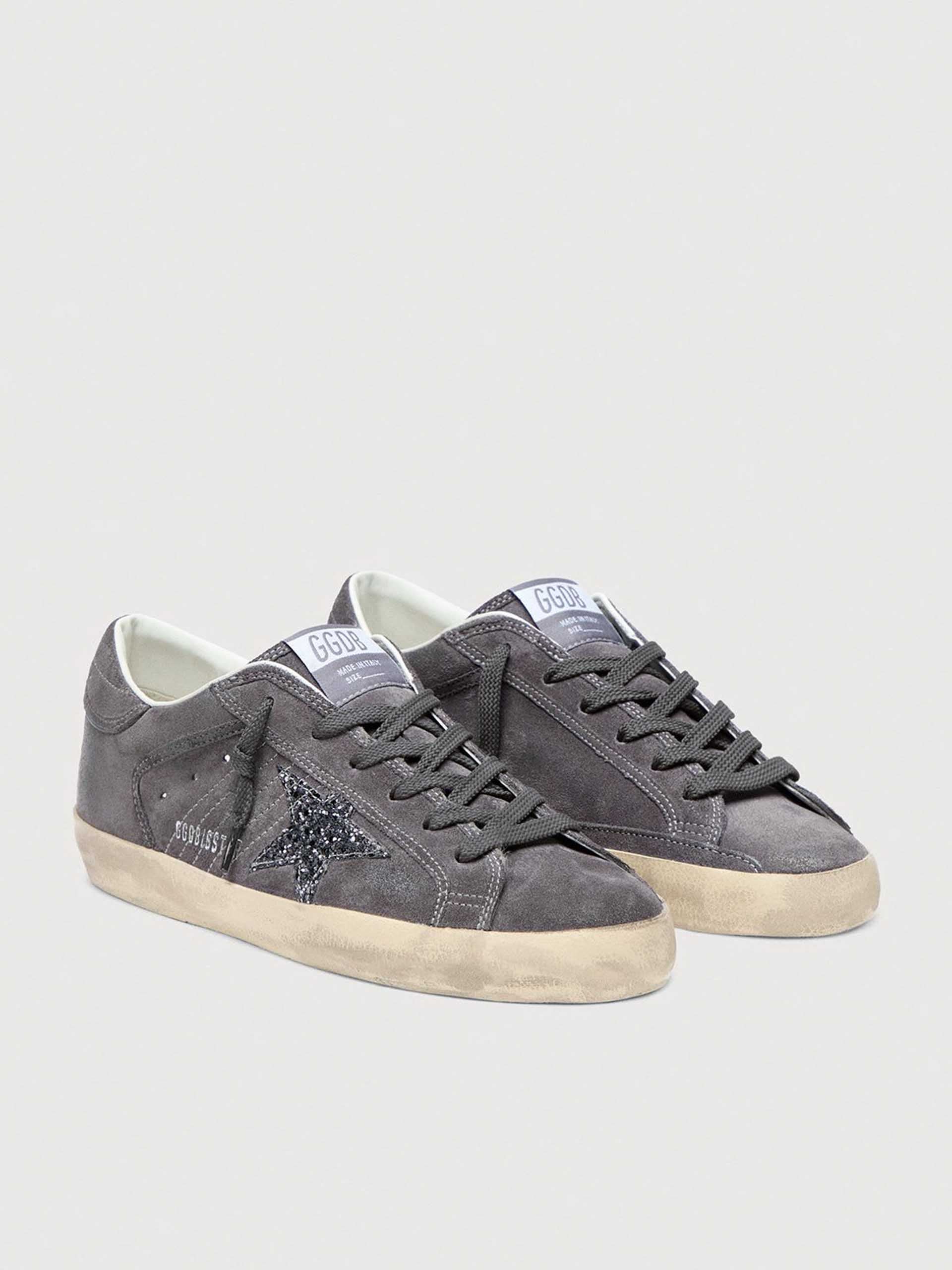 GOLDEN GOOSE - Sneakers Super-Star aus Veloursleder für Damen