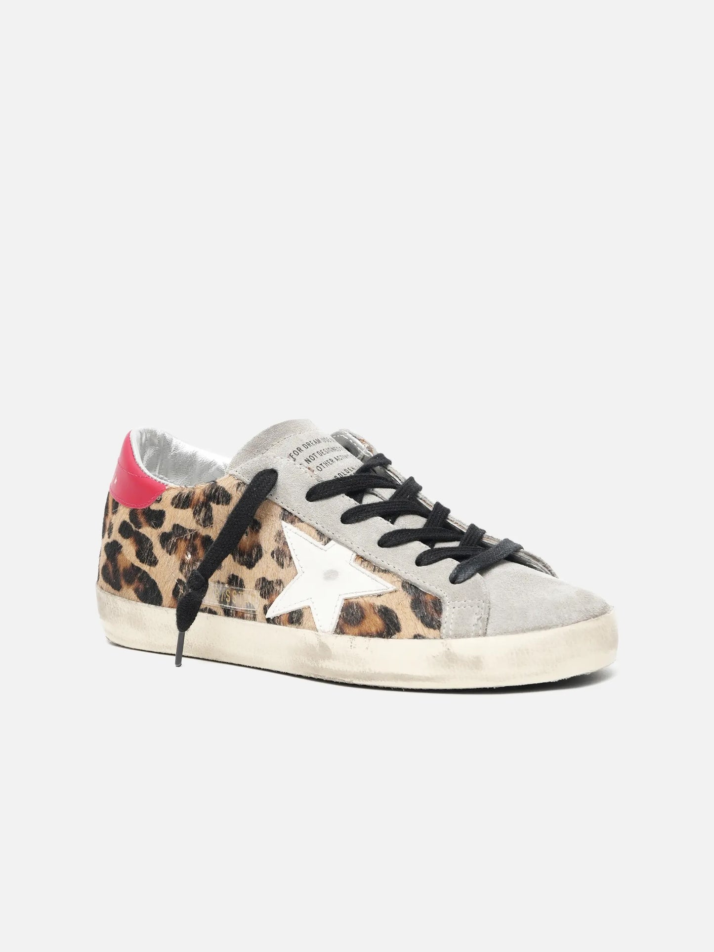 GOLDEN GOOSE - Sneakers Super-Star mit Leo-Print für Damen