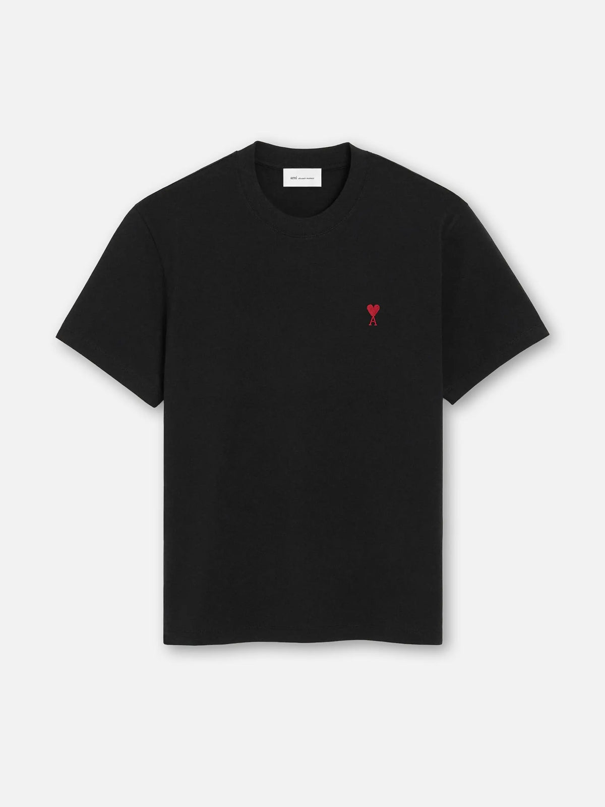 AMI Paris Logo T-Shirt White at AMI Paris Logo T-Shirt White at