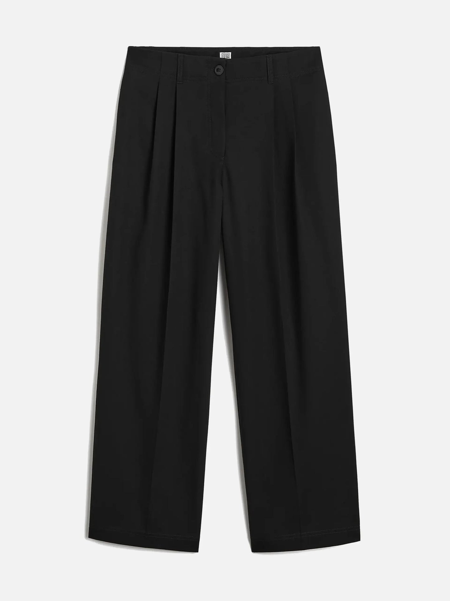 TOTEME - Wide-Leg Chinohose für Damen Schwarz - Black