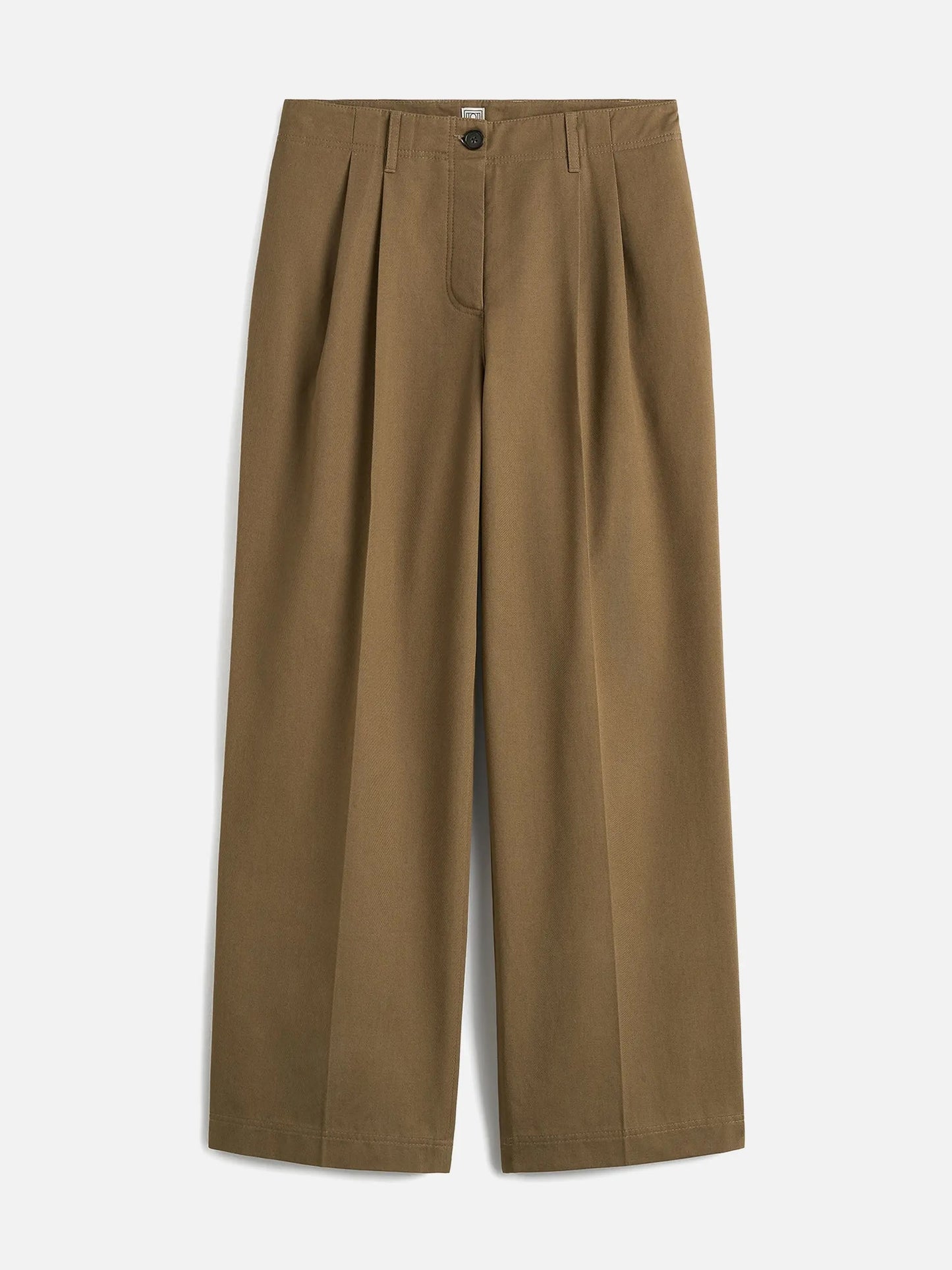 TOTEME - Wide-Leg Chinohose für Damen Braun - Brown