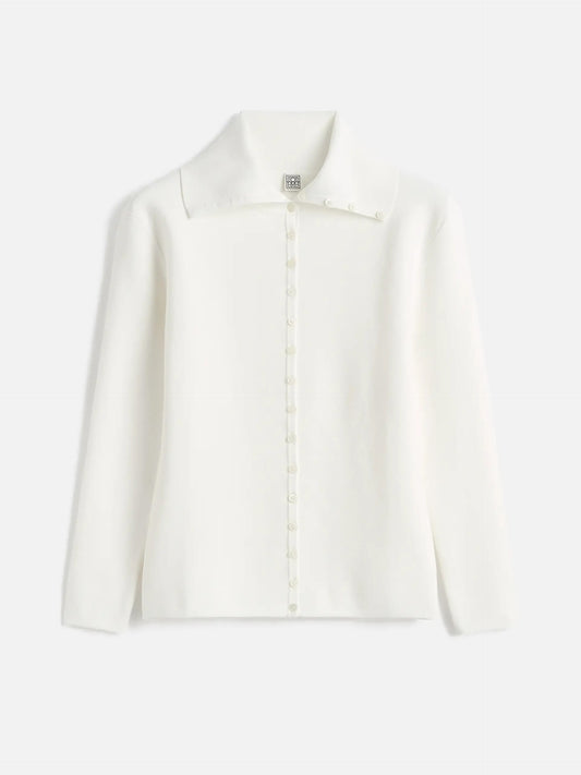 TOTEME - Polo-Cardigan aus Viskose-Mix für Damen