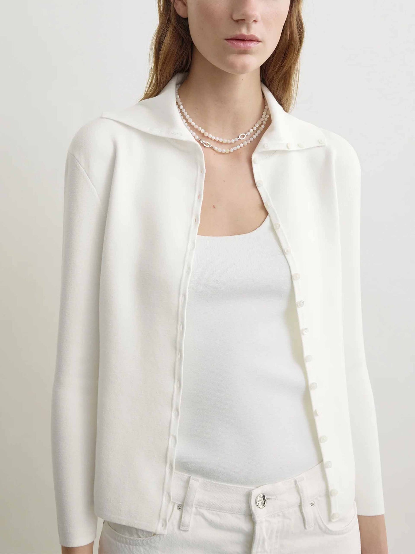 TOTEME - Polo-Cardigan aus Viskose-Mix für Damen