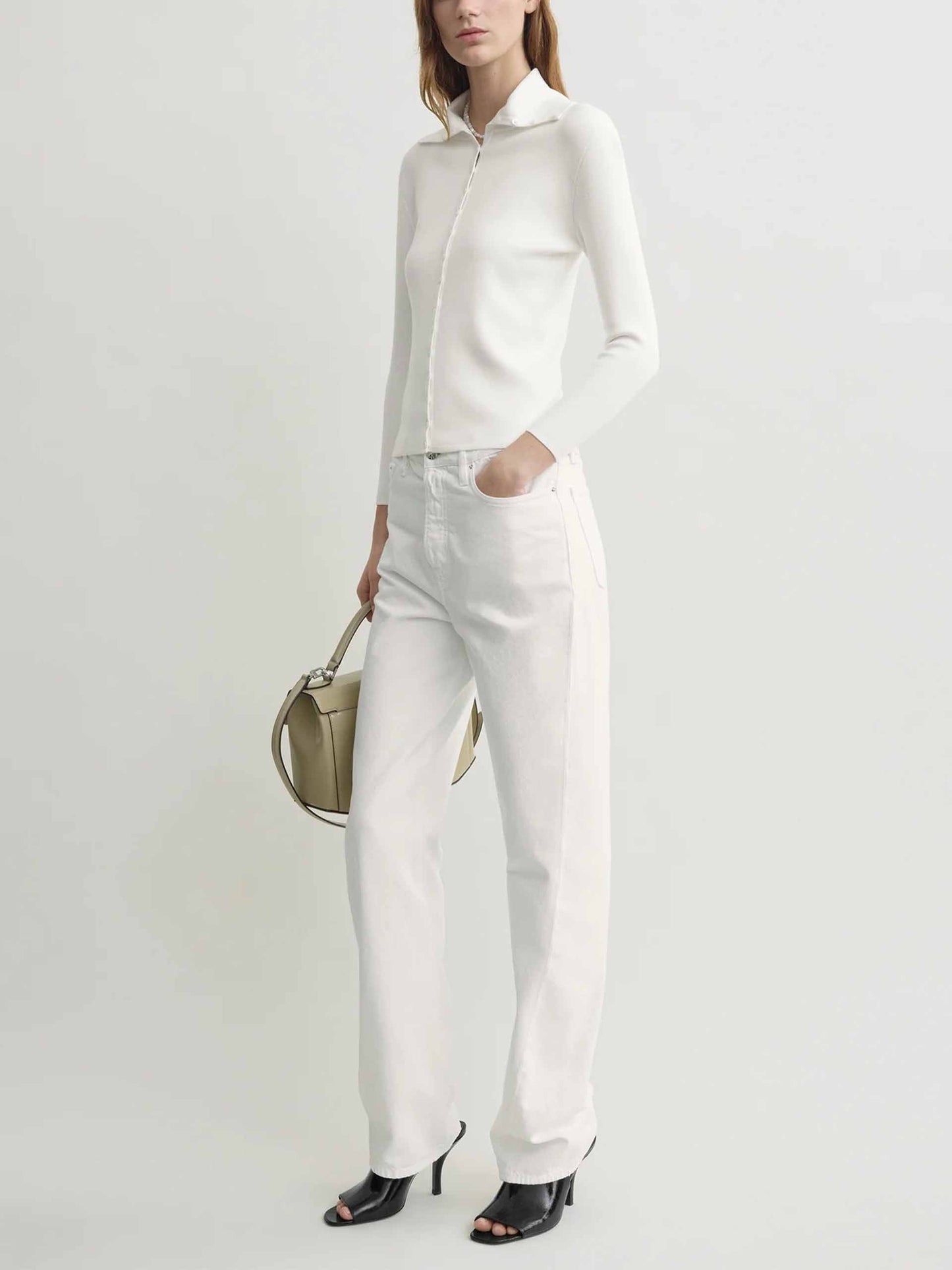 TOTEME - Polo-Cardigan aus Viskose-Mix für Damen