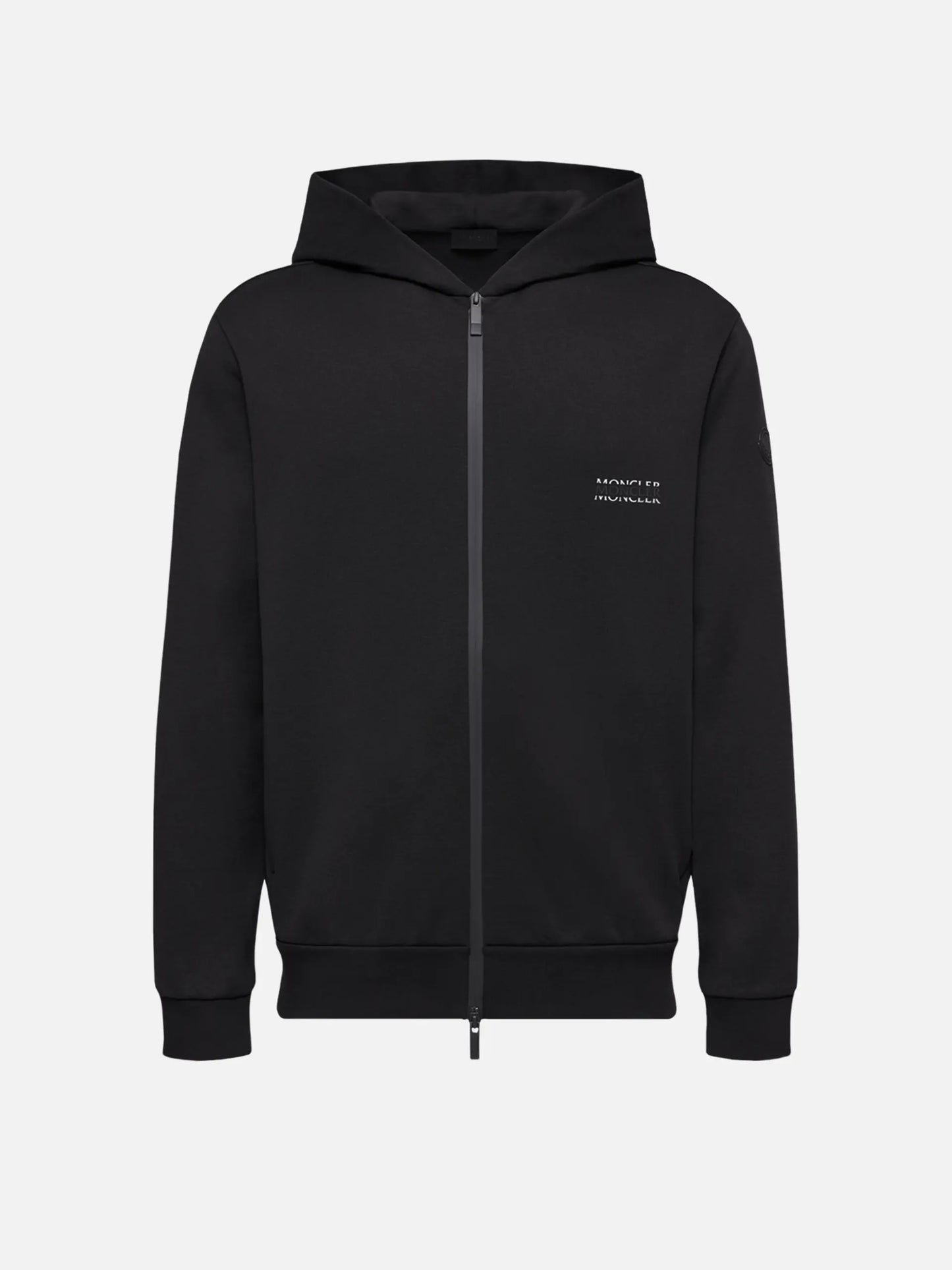 MONCLER - Kapuzenjacke aus Baumwollfleece für Herren