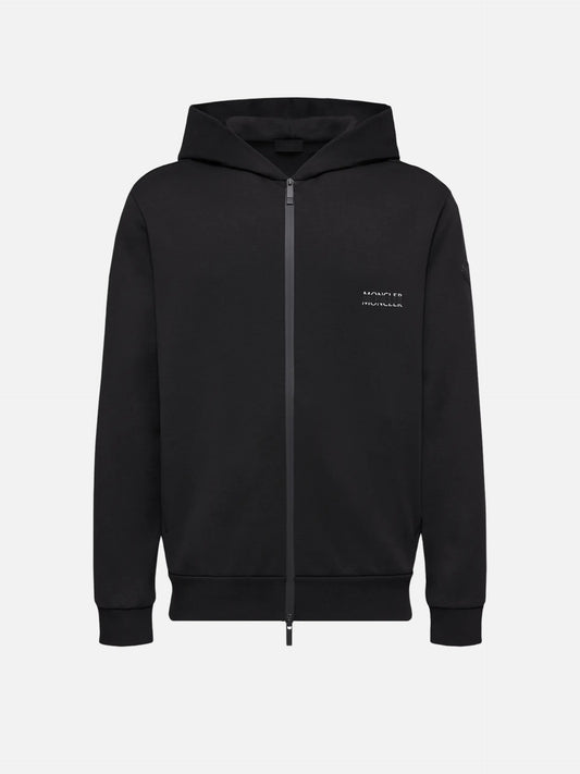 MONCLER - Kapuzenjacke aus Baumwollfleece für Herren