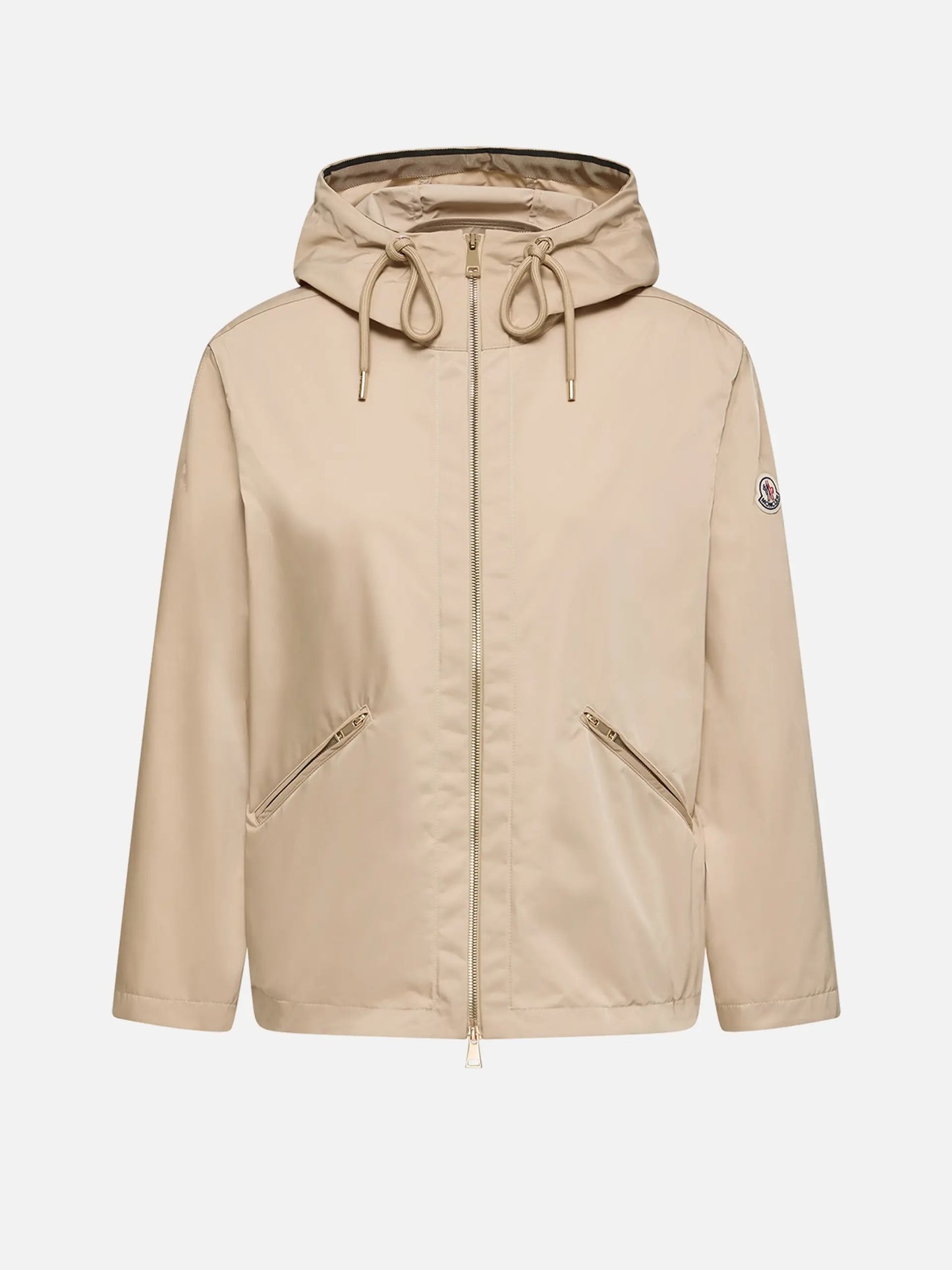 MONCLER - Jacke Cassiopea mit Kapuze für Damen Beige