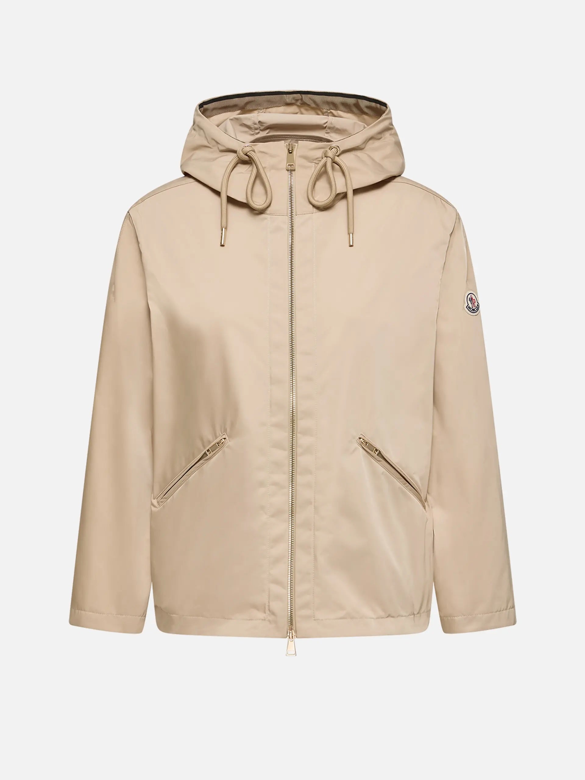 MONCLER - Jacke Cassiopea mit Kapuze für Damen Beige