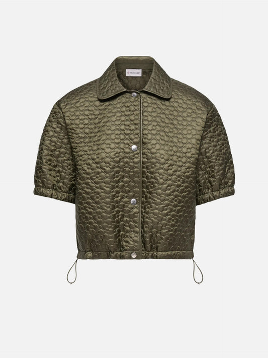 MONCLER - Wattiertes Kurzarm-Hemd für Damen