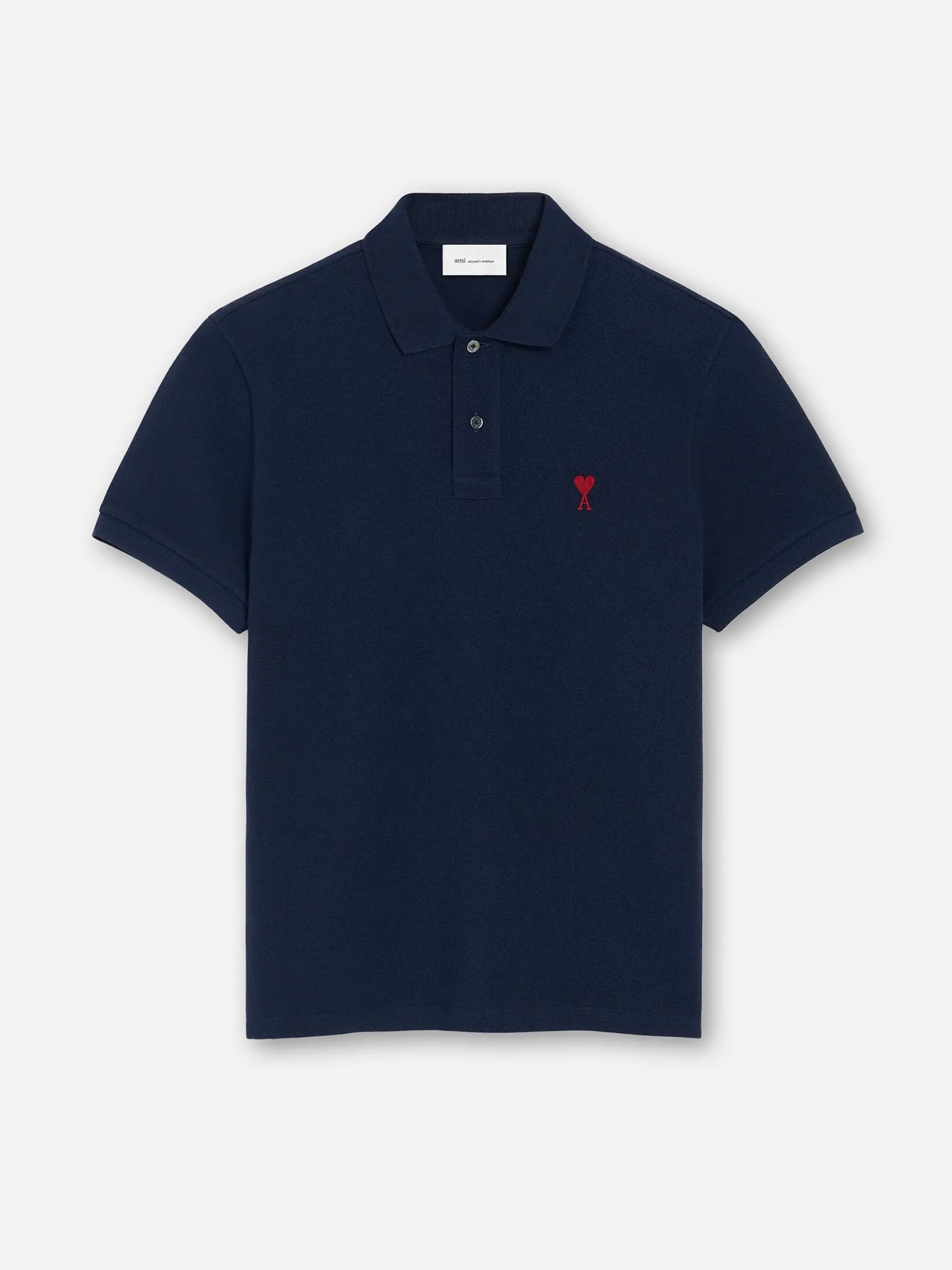 AMI PARIS - Poloshirt Ami De Coeur für Herren Dunkelblau - Dark blue