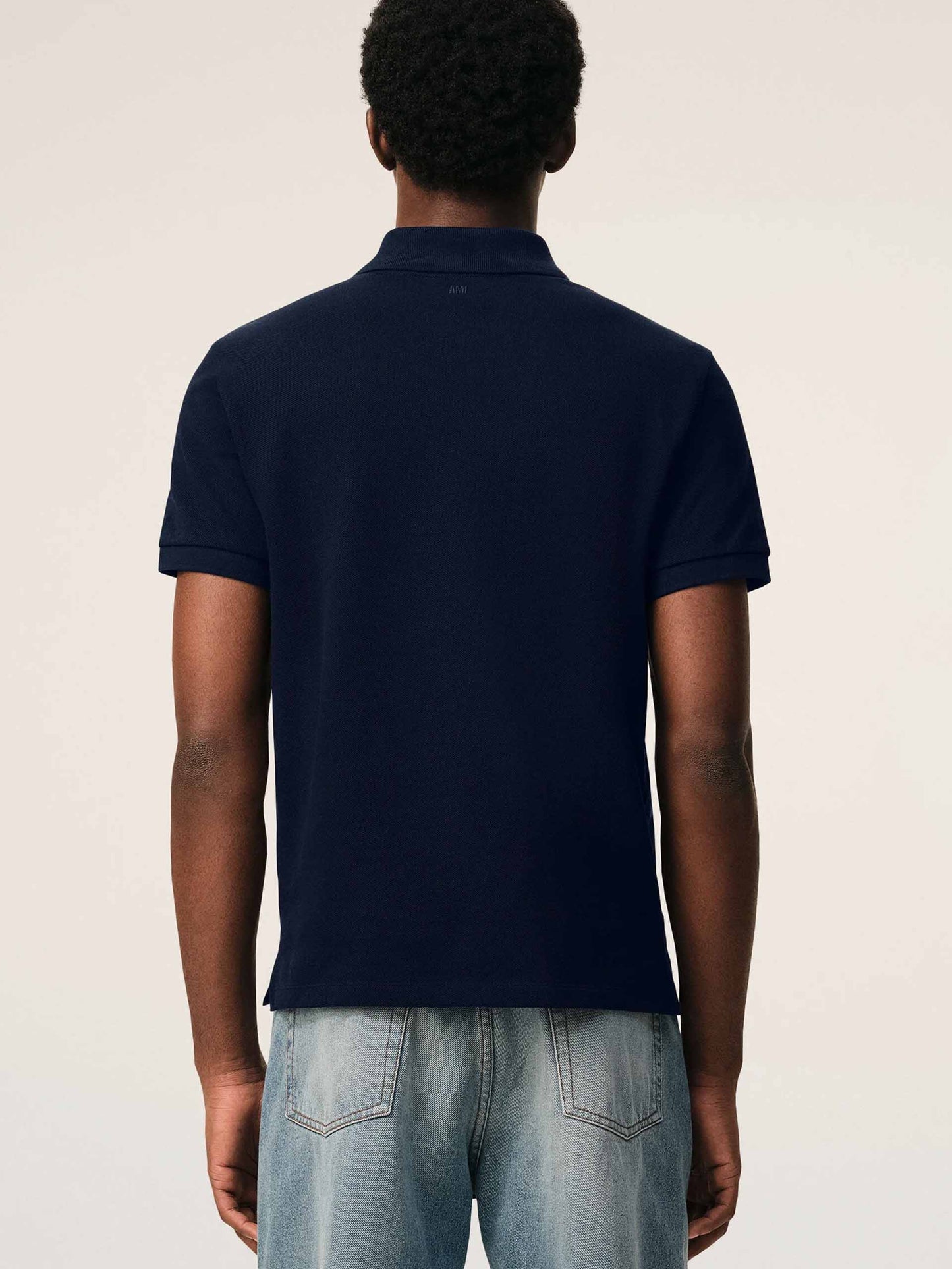 AMI PARIS - Poloshirt Ami De Coeur für Herren Dunkelblau - Dark blue