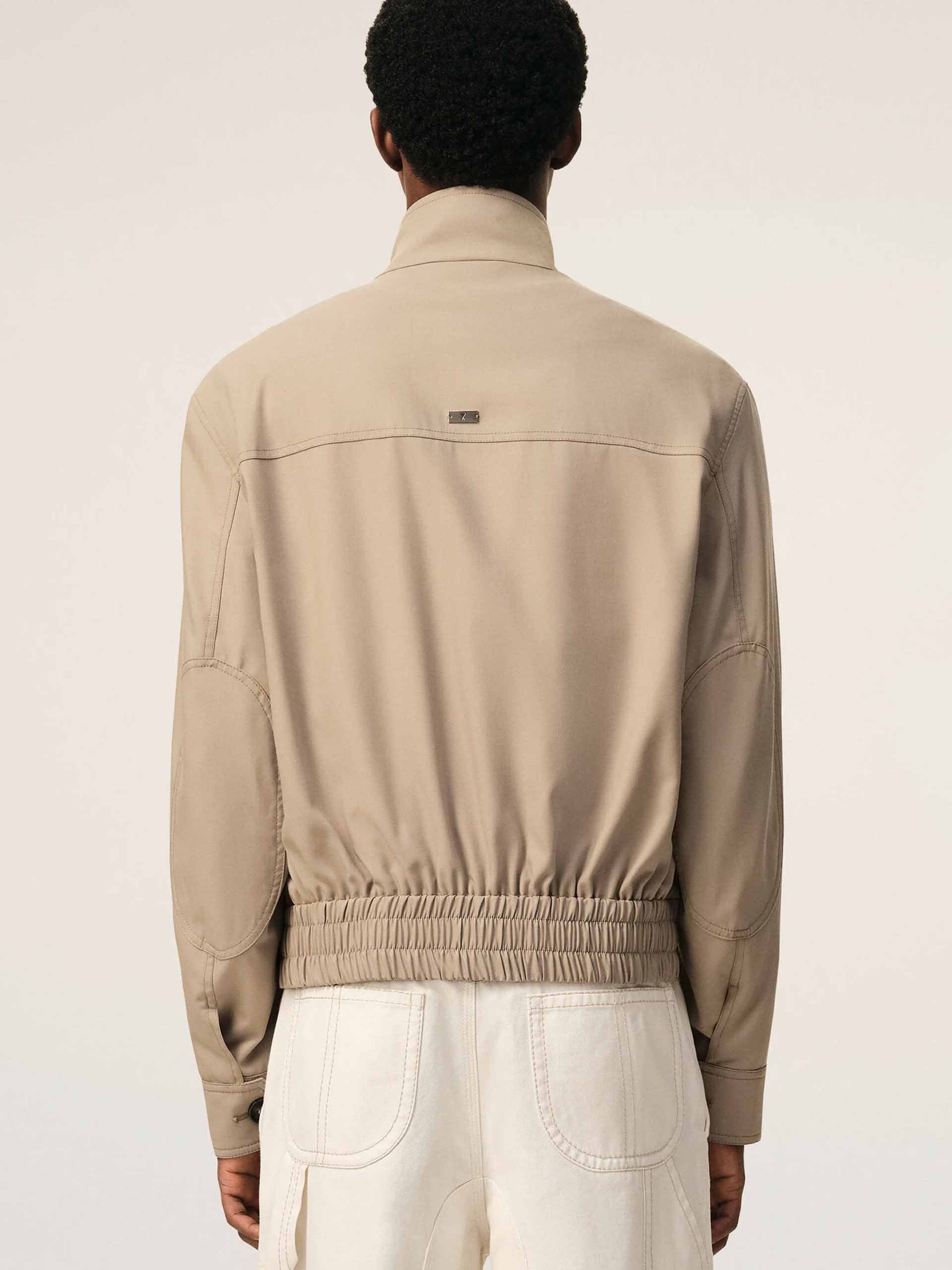 AMI PARIS - Harrington jacket in wool gabardine for men – NEW TAKE