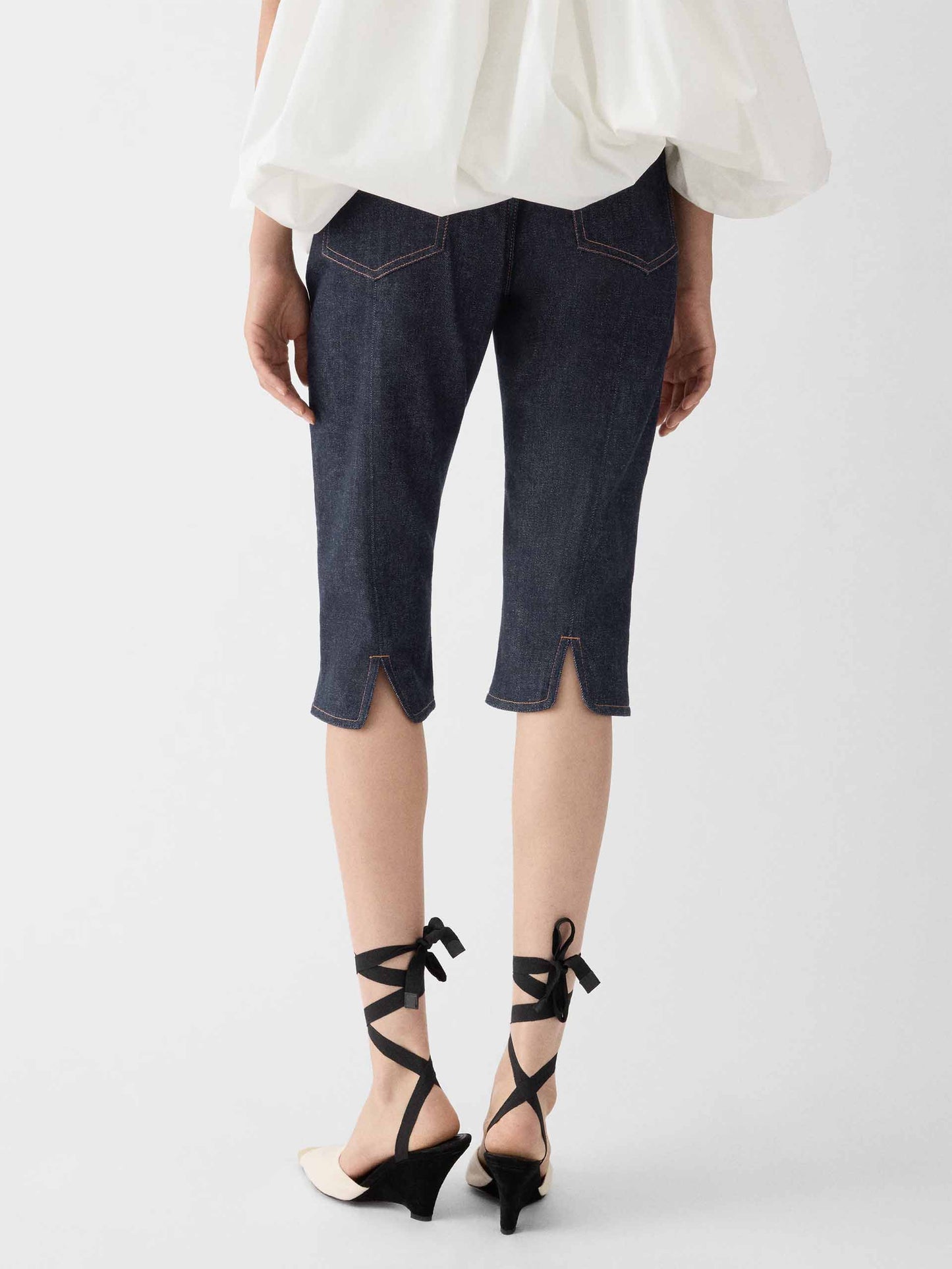 JACQUEMUS - Capri Jeans de-Nîmes für Damen