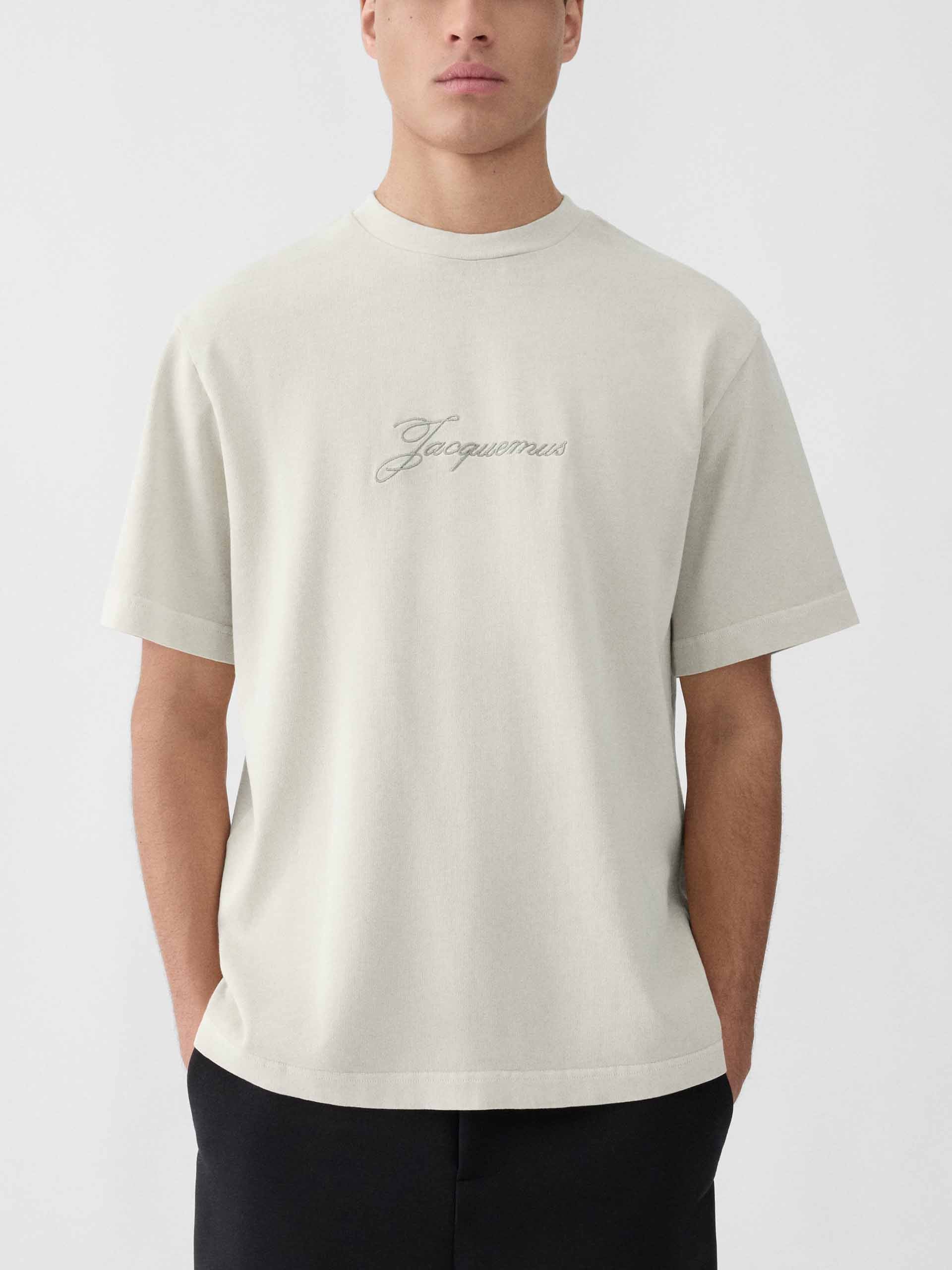JACQUEMUS - Logo-T-Shirt Pigmento für Herren