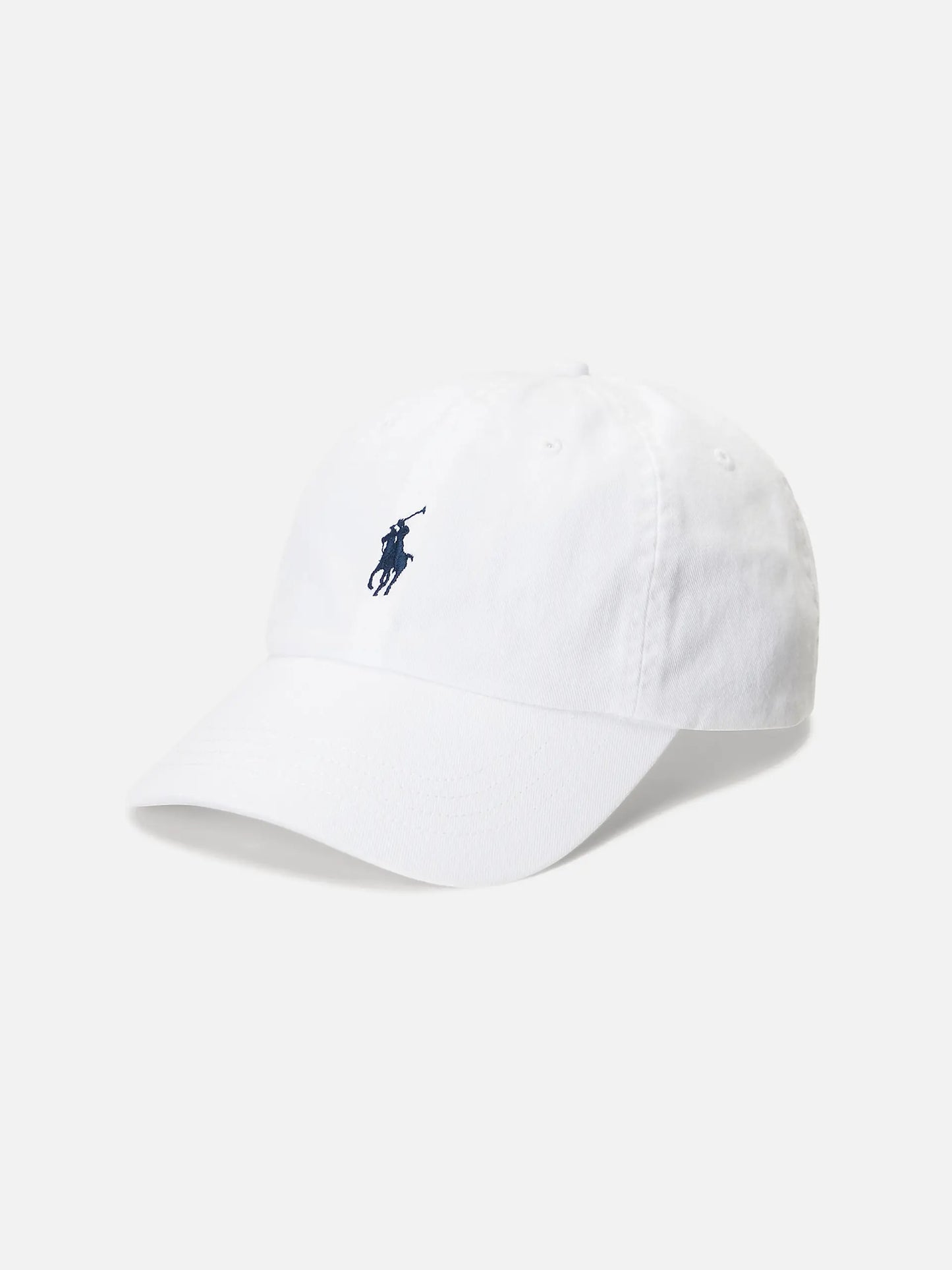 POLO RALPH LAUREN - Baseballcap aus Baumwolle Weiß - White
