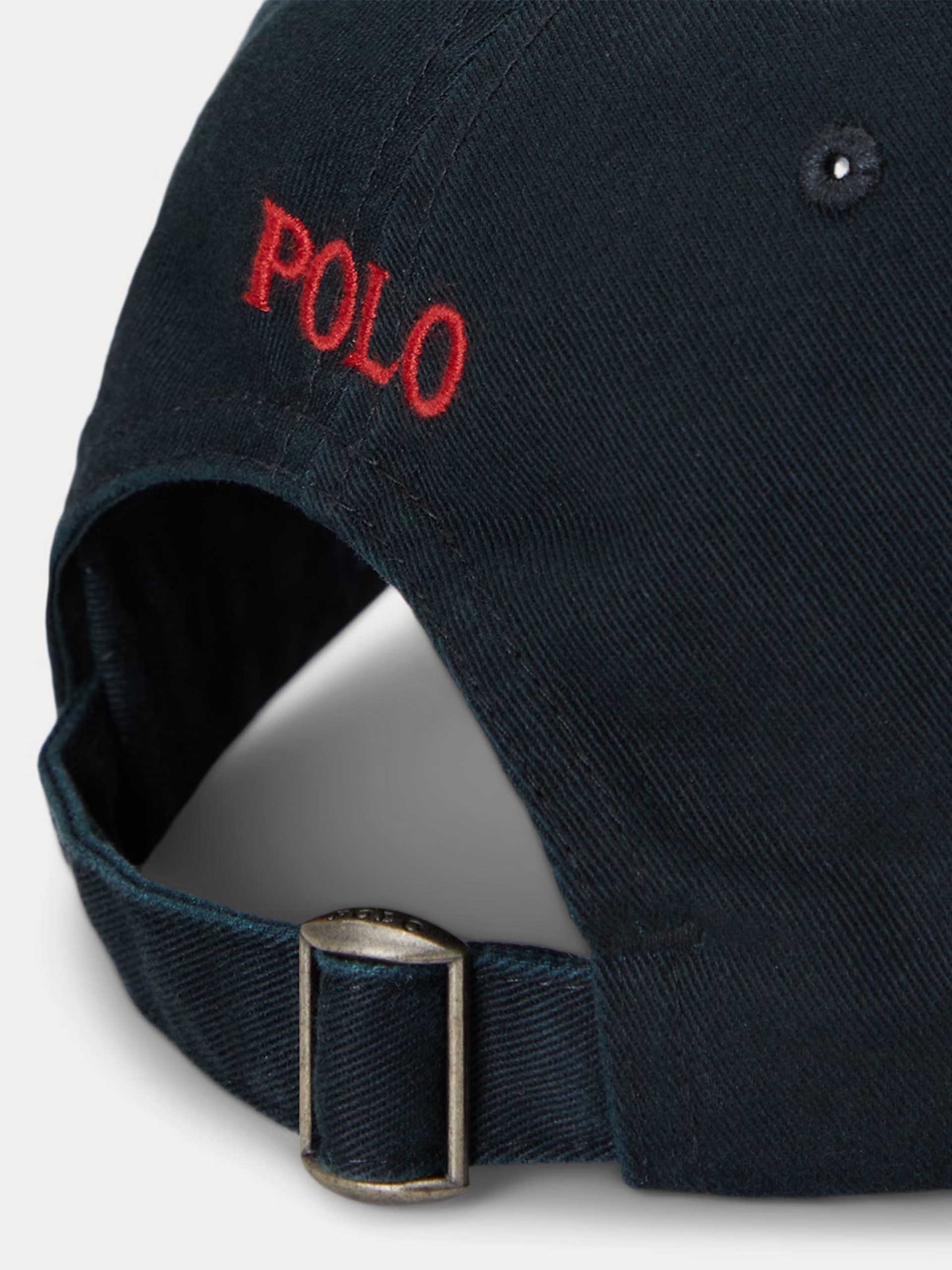 POLO RALPH LAUREN - Baseballcap aus Baumwolle Schwarz - Black