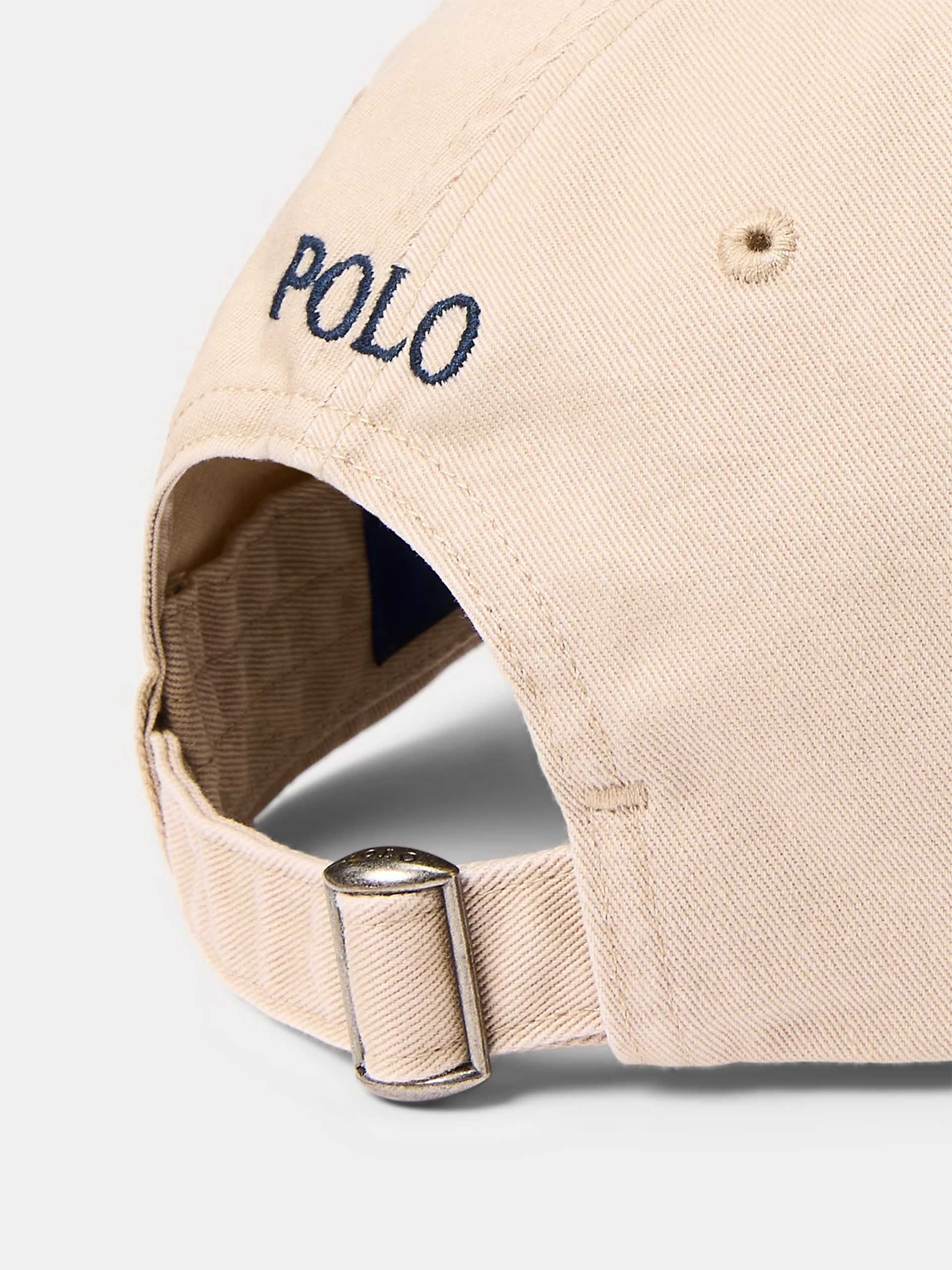 POLO RALPH LAUREN - Baseballcap aus Baumwolle Hellbeige - Light beige