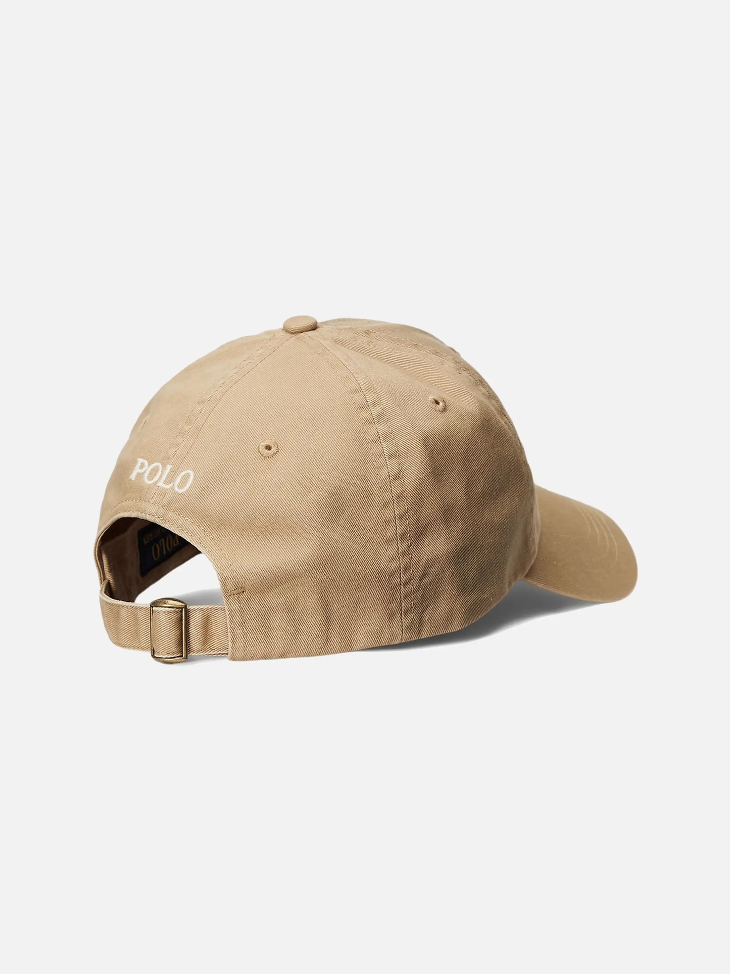 POLO RALPH LAUREN - Logo-Baseballcap aus Baumwolle Beige
