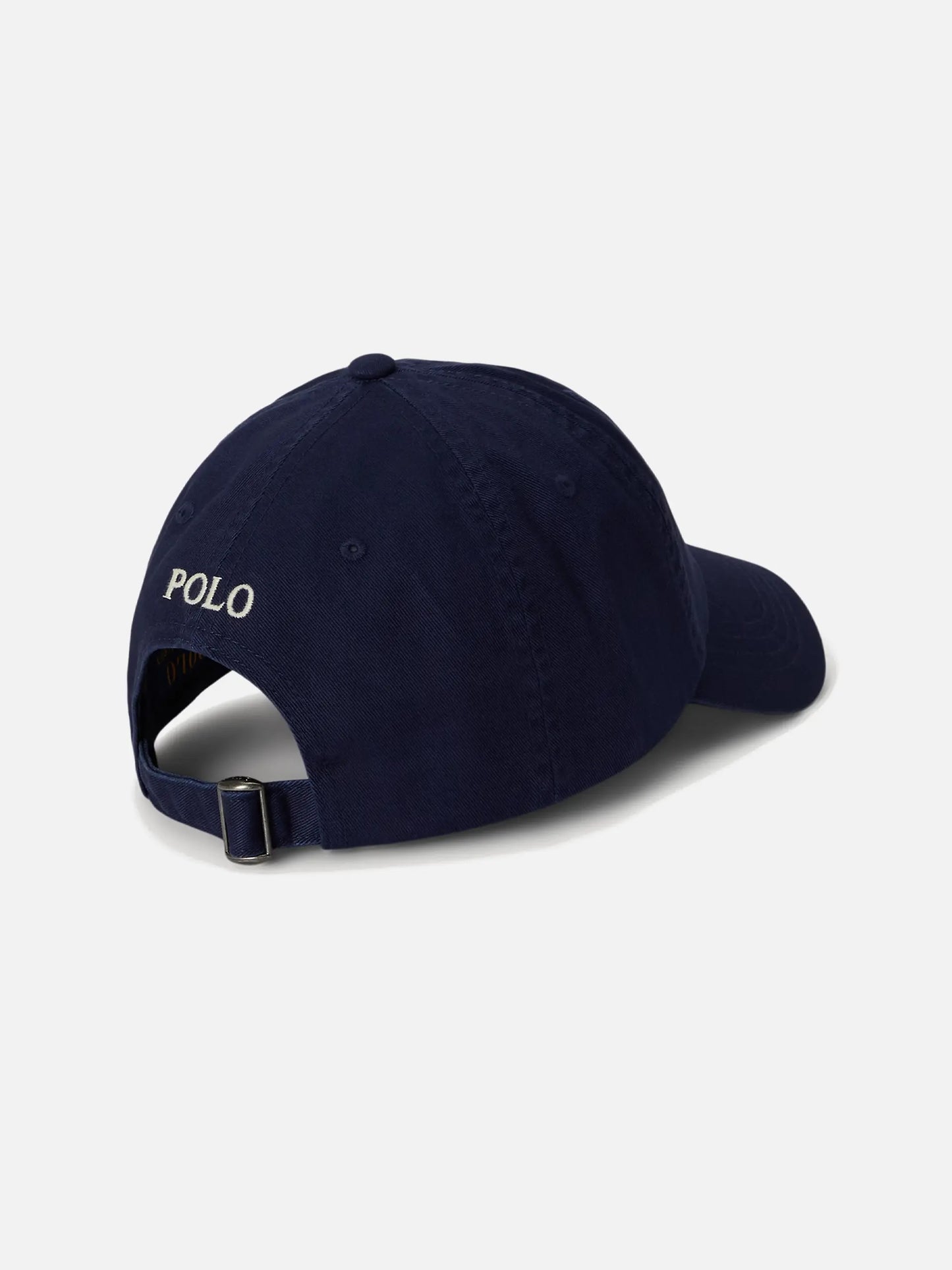 POLO RALPH LAUREN - Logo-Baseballcap aus Baumwolle Navyblau - Navy blue