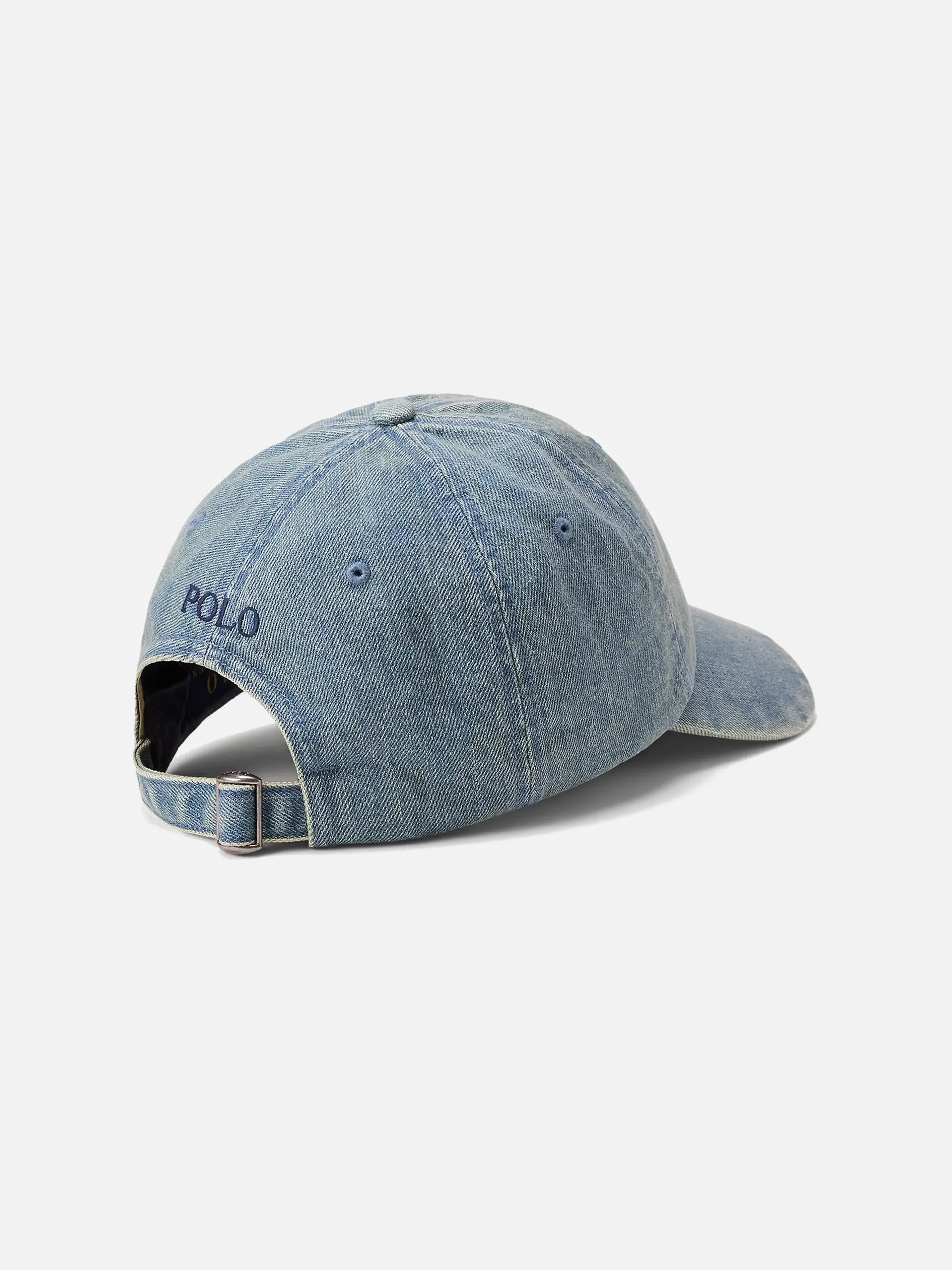 POLO RALPH LAUREN - Indigo-Baseballcap aus Denim