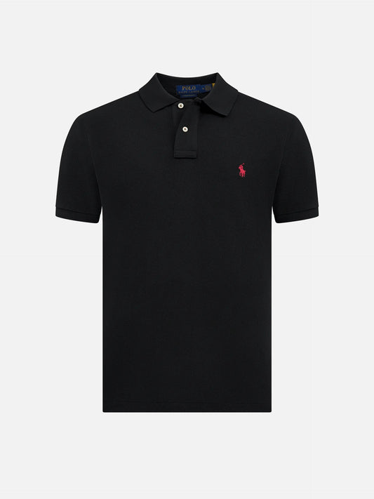 POLO RALPH LAUREN - Poloshirt aus Baumwoll-Piqué für Herren Schwarz - Black