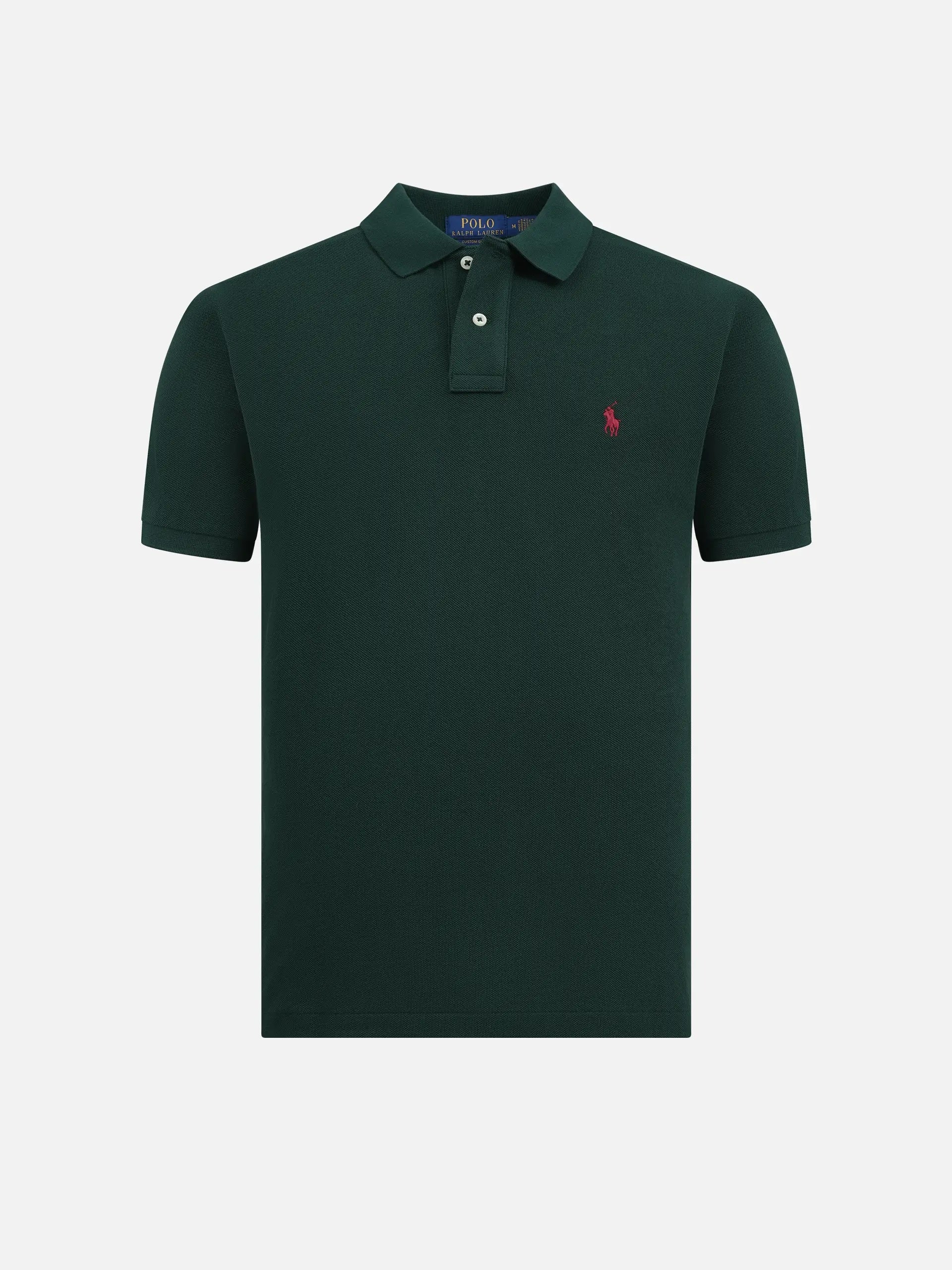 POLO RALPH LAUREN - Poloshirt aus Baumwoll-Piqué für Herren Dunkelgrün - Dark green