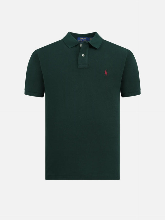 POLO RALPH LAUREN - Poloshirt aus Baumwoll-Piqué für Herren Dunkelgrün - Dark green