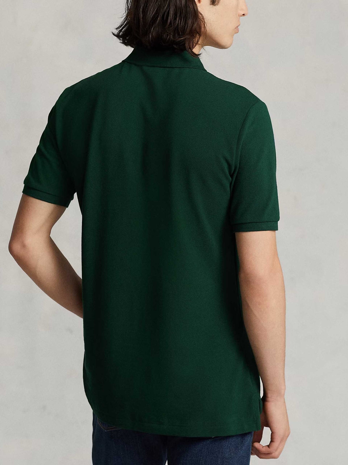 POLO RALPH LAUREN - Poloshirt aus Baumwoll-Piqué für Herren Dunkelgrün - Dark green