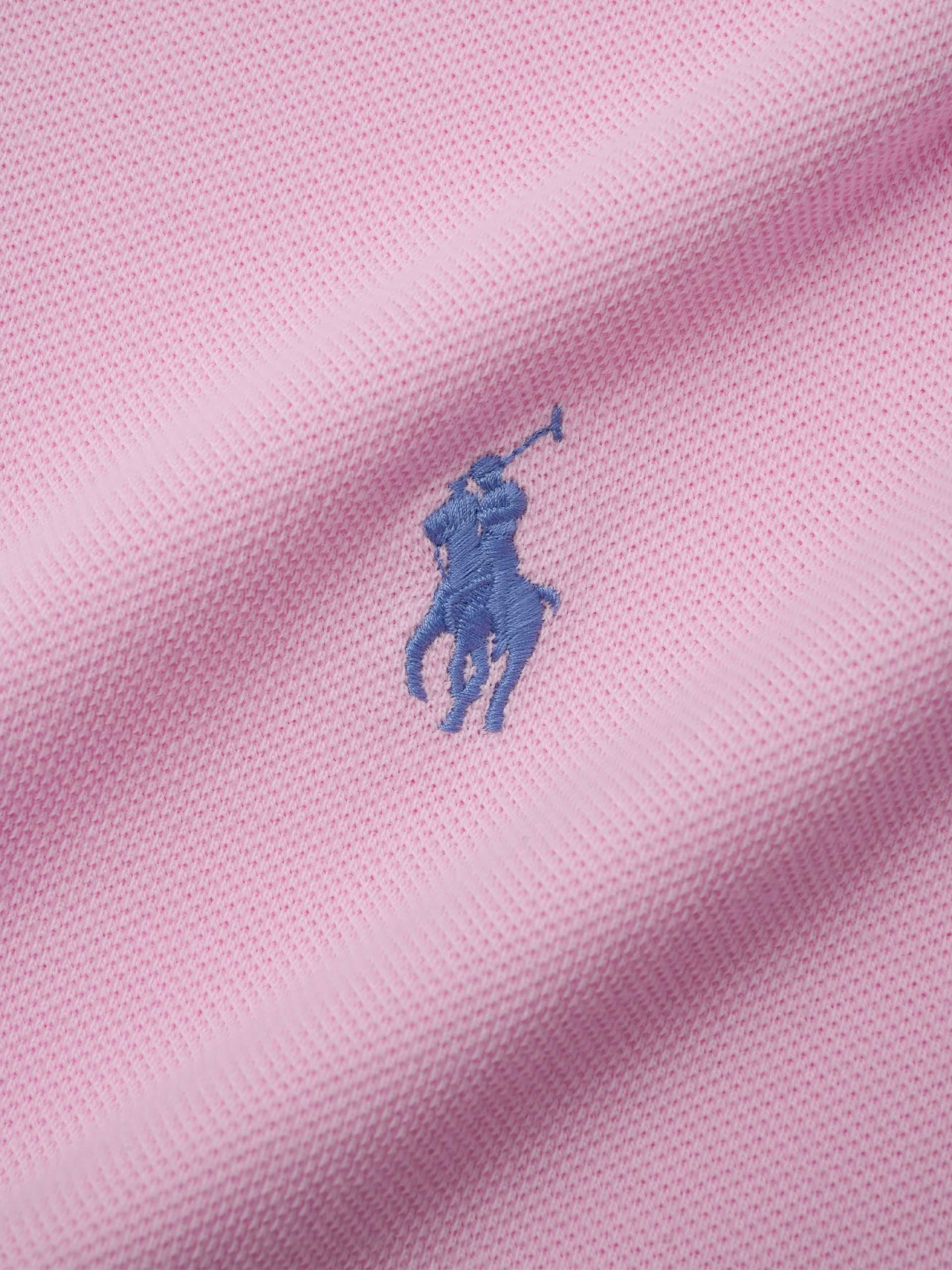 POLO RALPH LAUREN - Poloshirt aus Baumwoll-Piqué für Herren Rosa - Pink