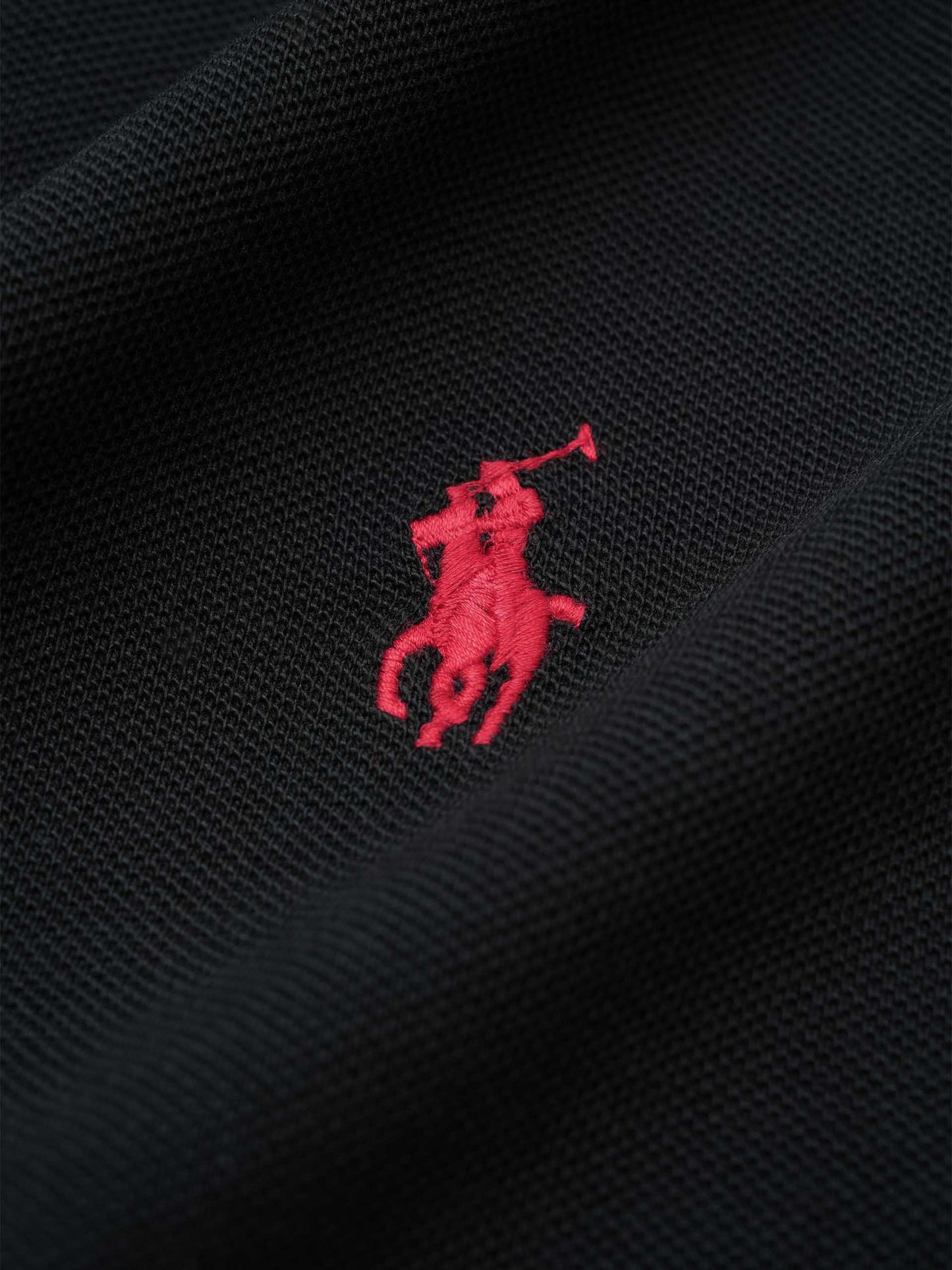 POLO RALPH LAUREN - Poloshirt aus Baumwoll-Piqué für Herren Schwarz - Black