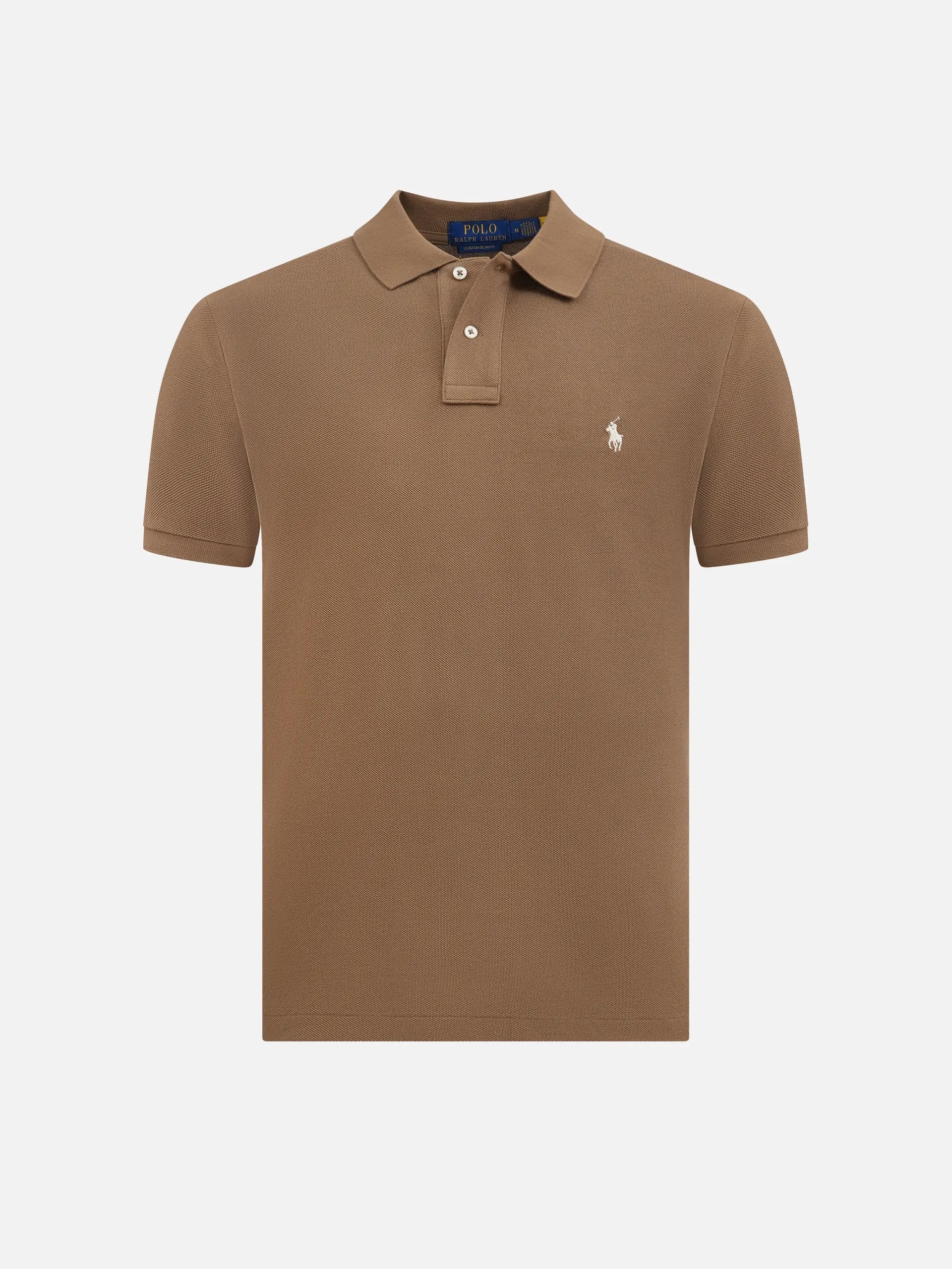 POLO RALPH LAUREN - Poloshirt aus Baumwoll-Piqué für Herren Braun - Brown