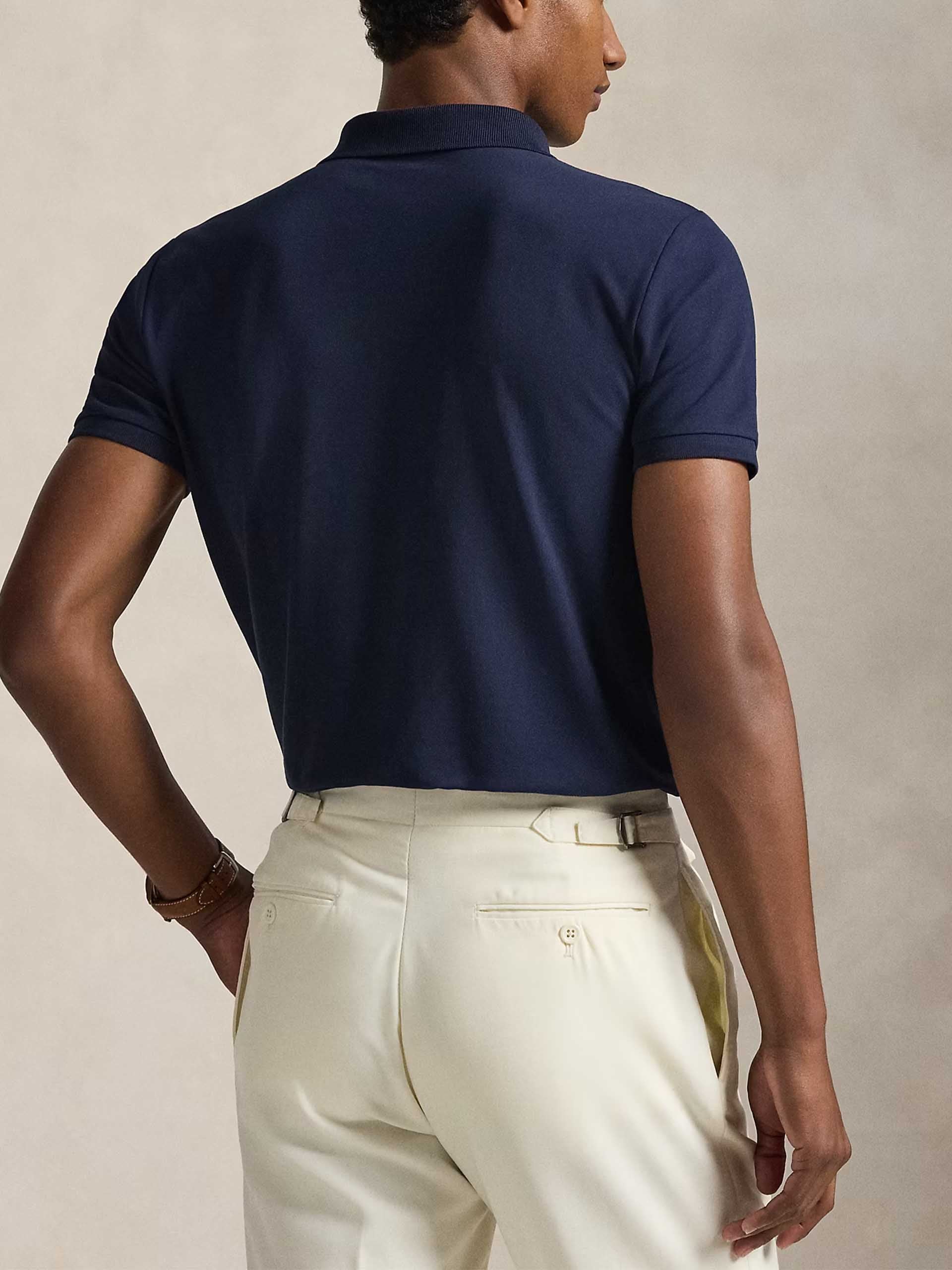 POLO RALPH LAUREN - Poloshirt aus Baumwoll-Piqué für Herren Navyblau - Navy blue