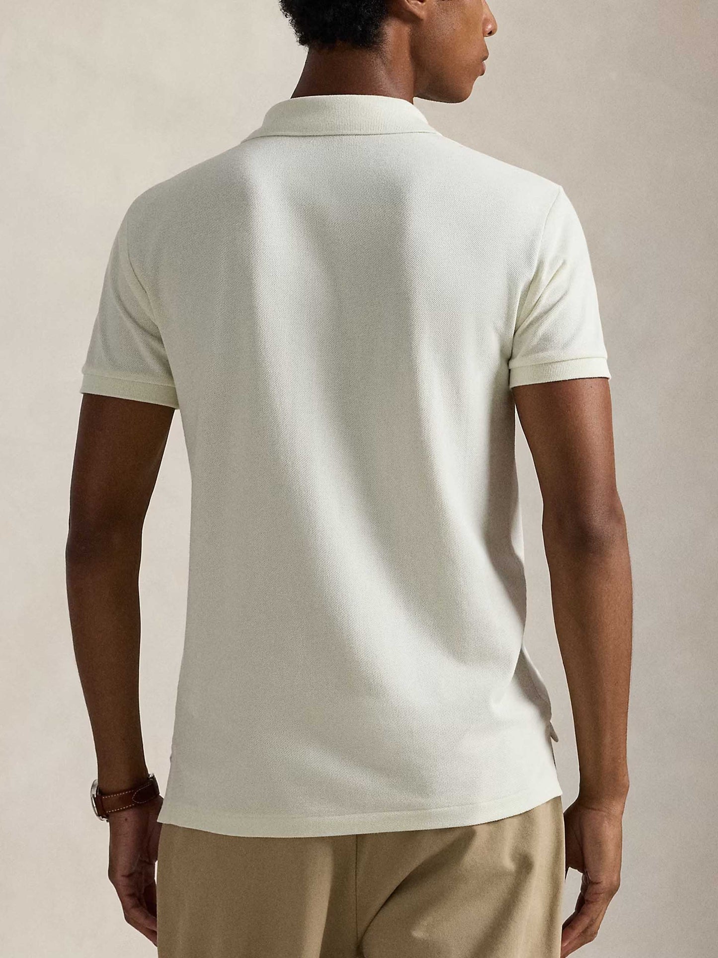 POLO RALPH LAUREN - Poloshirt aus Baumwoll-Piqué für Herren Creme - Cream