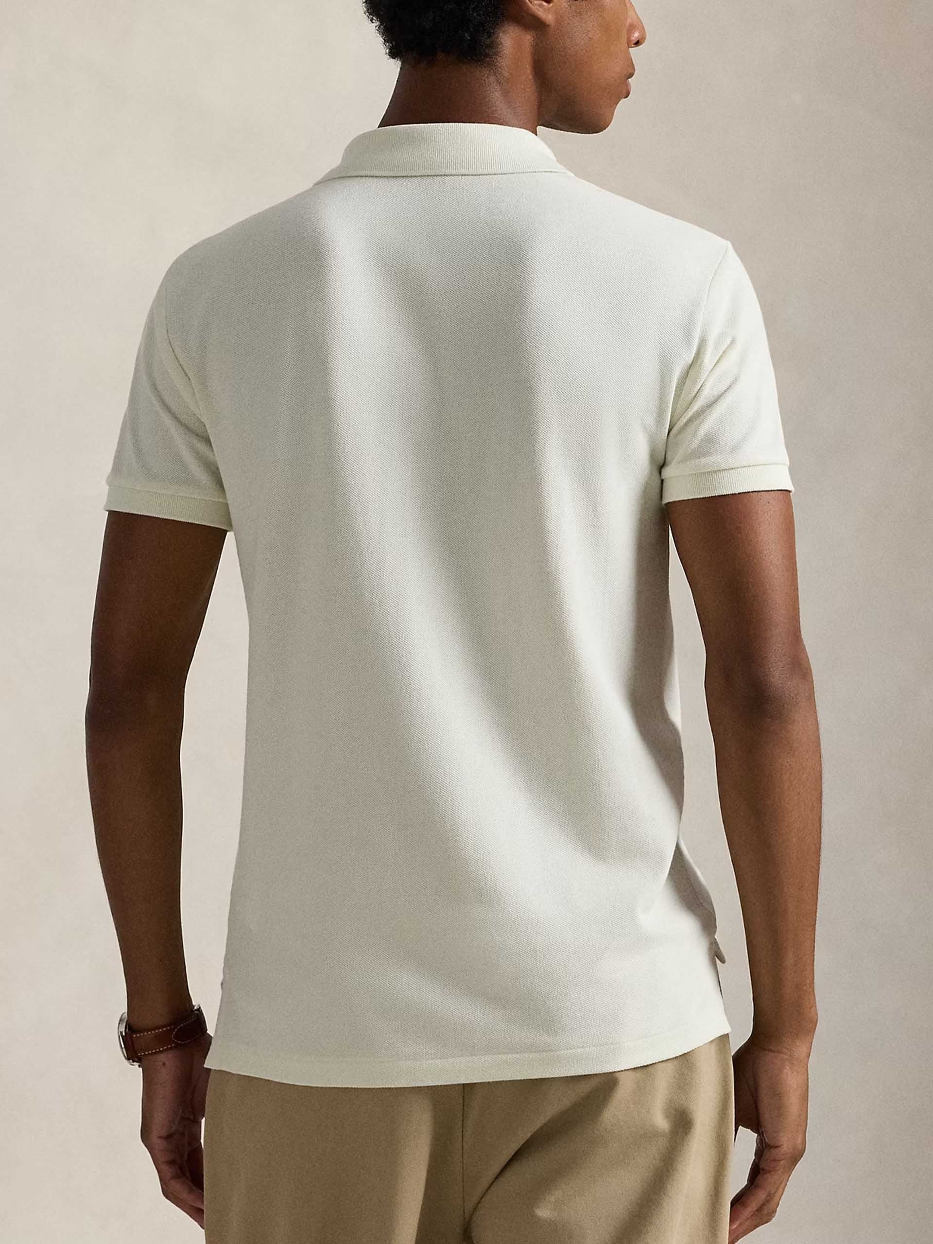 POLO RALPH LAUREN - Poloshirt aus Baumwoll-Piqué für Herren Creme - Cream