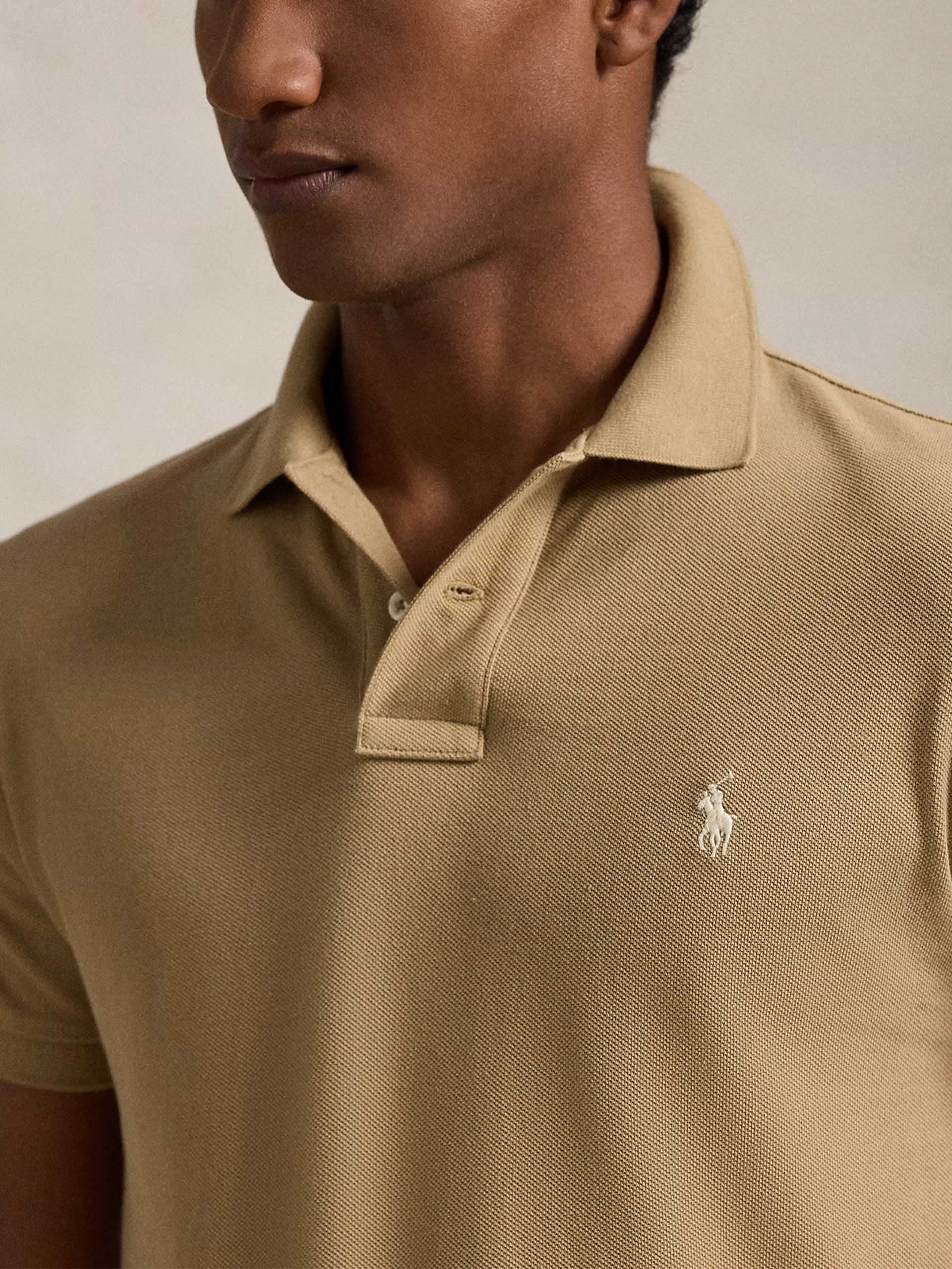 POLO RALPH LAUREN - Poloshirt aus Baumwoll-Piqué für Herren Sand Beige
