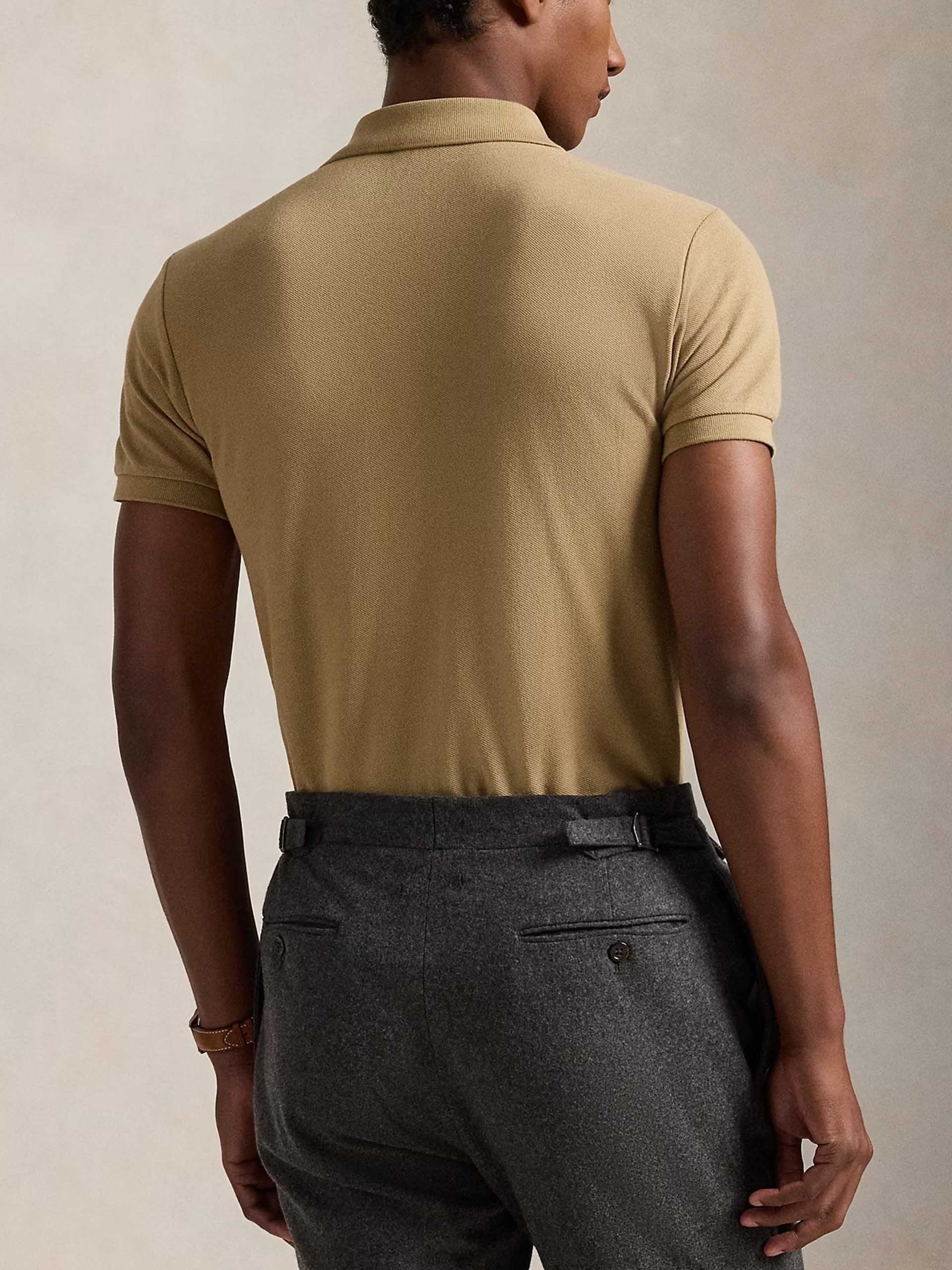 POLO RALPH LAUREN - Poloshirt aus Baumwoll-Piqué für Herren Sand Beige