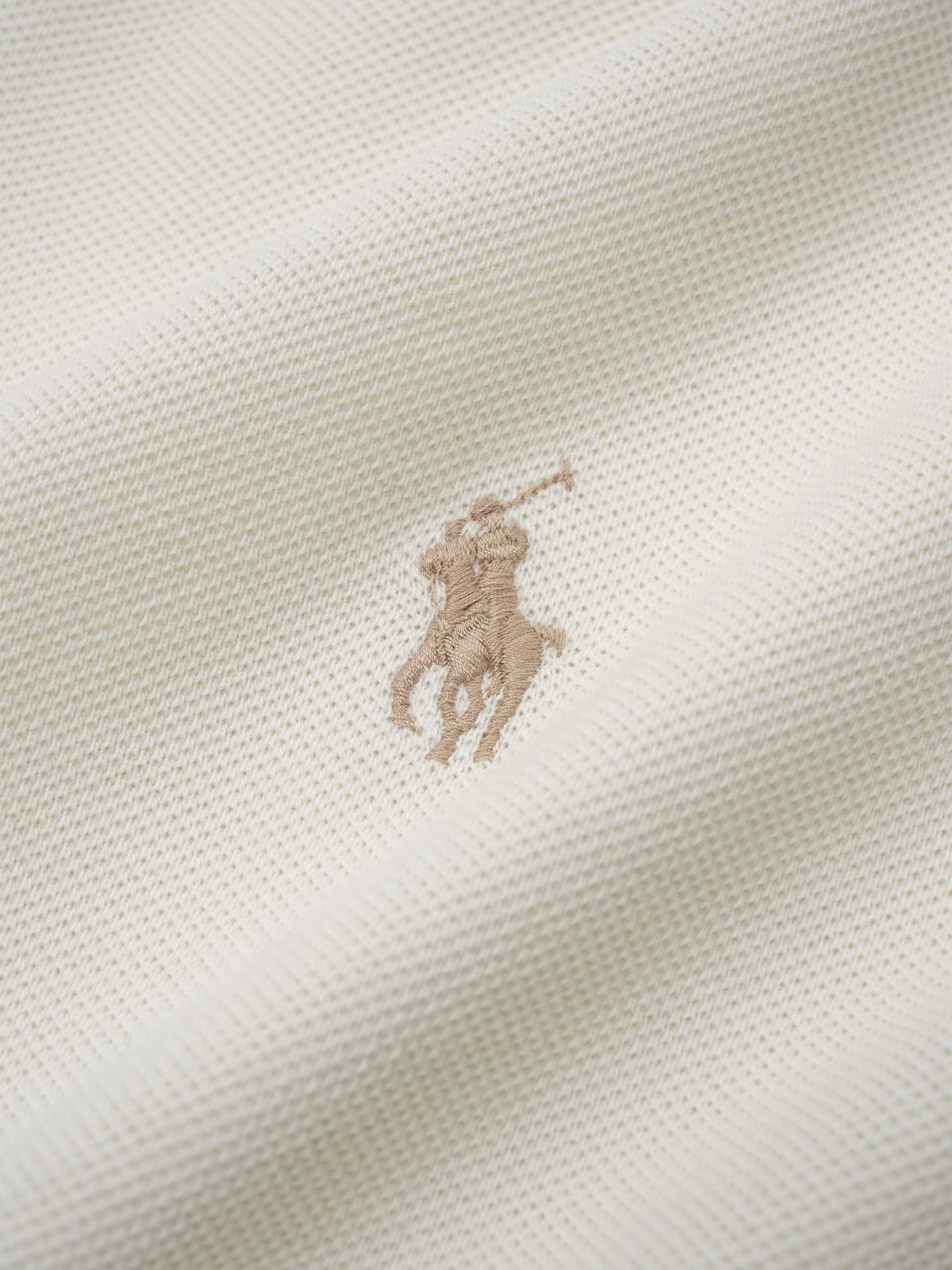 POLO RALPH LAUREN - Poloshirt aus Baumwoll-Piqué für Herren Creme - Cream