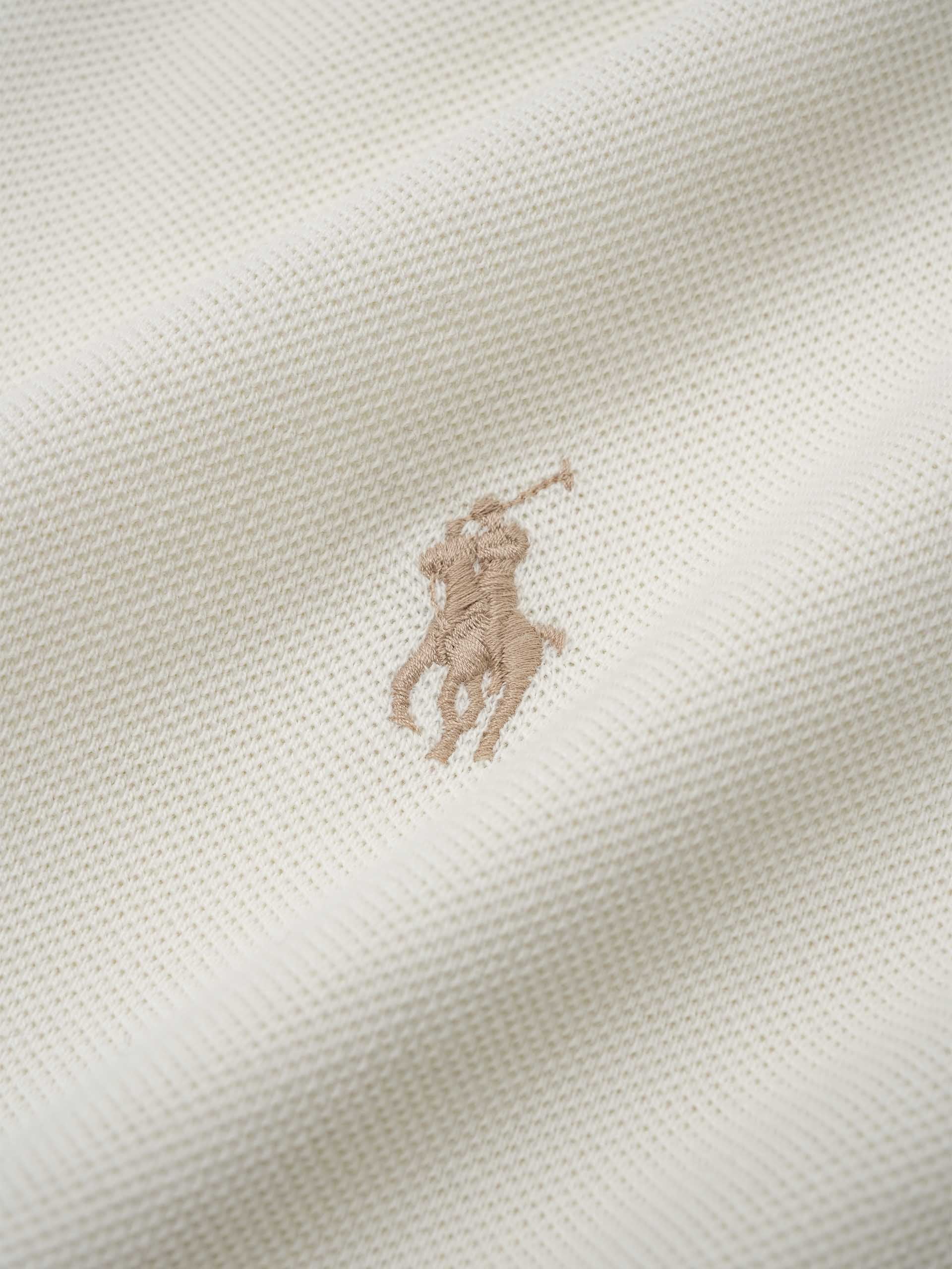 POLO RALPH LAUREN - Poloshirt aus Baumwoll-Piqué für Herren Creme - Cream