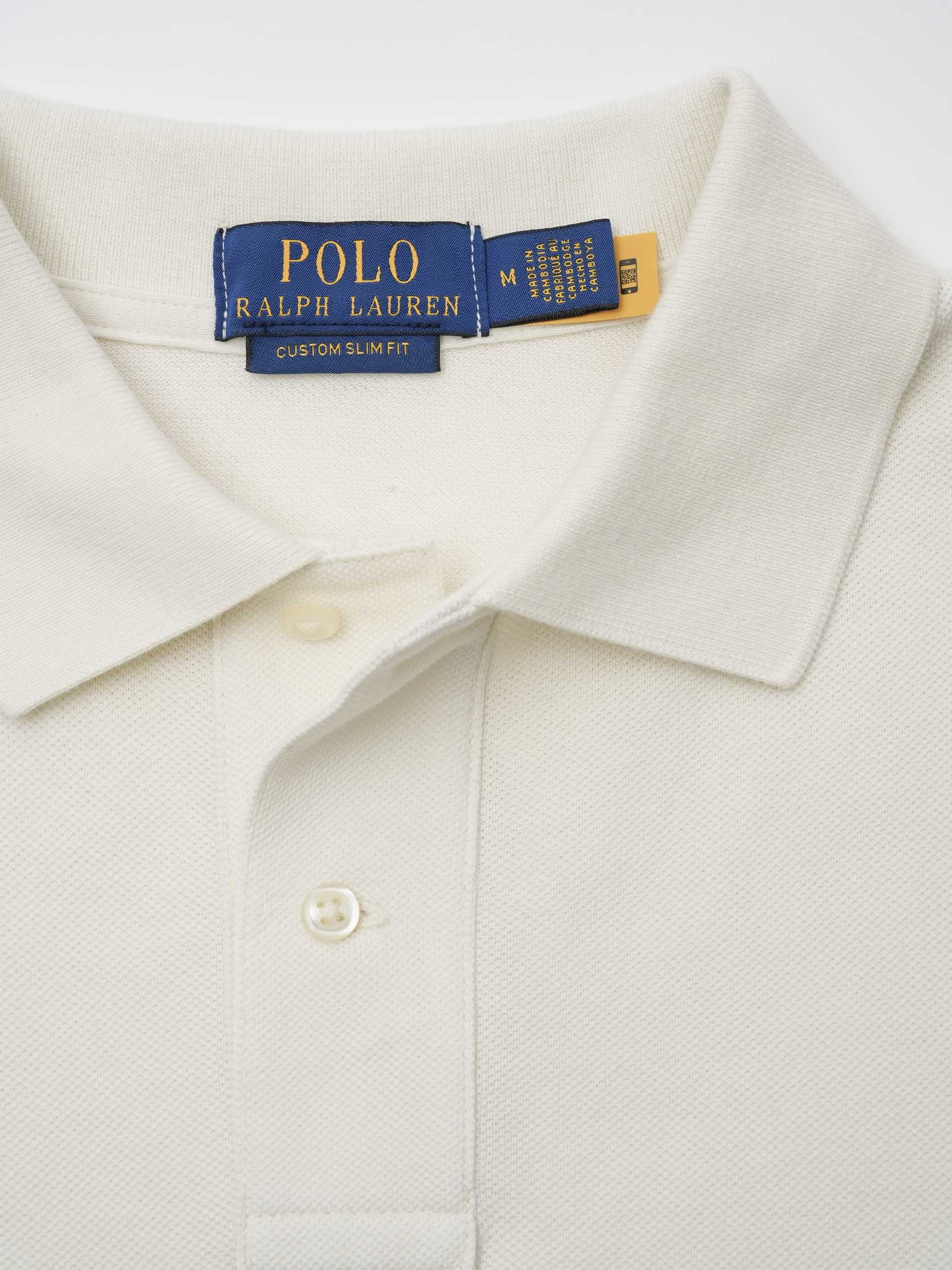 POLO RALPH LAUREN - Poloshirt aus Baumwoll-Piqué für Herren Creme - Cream