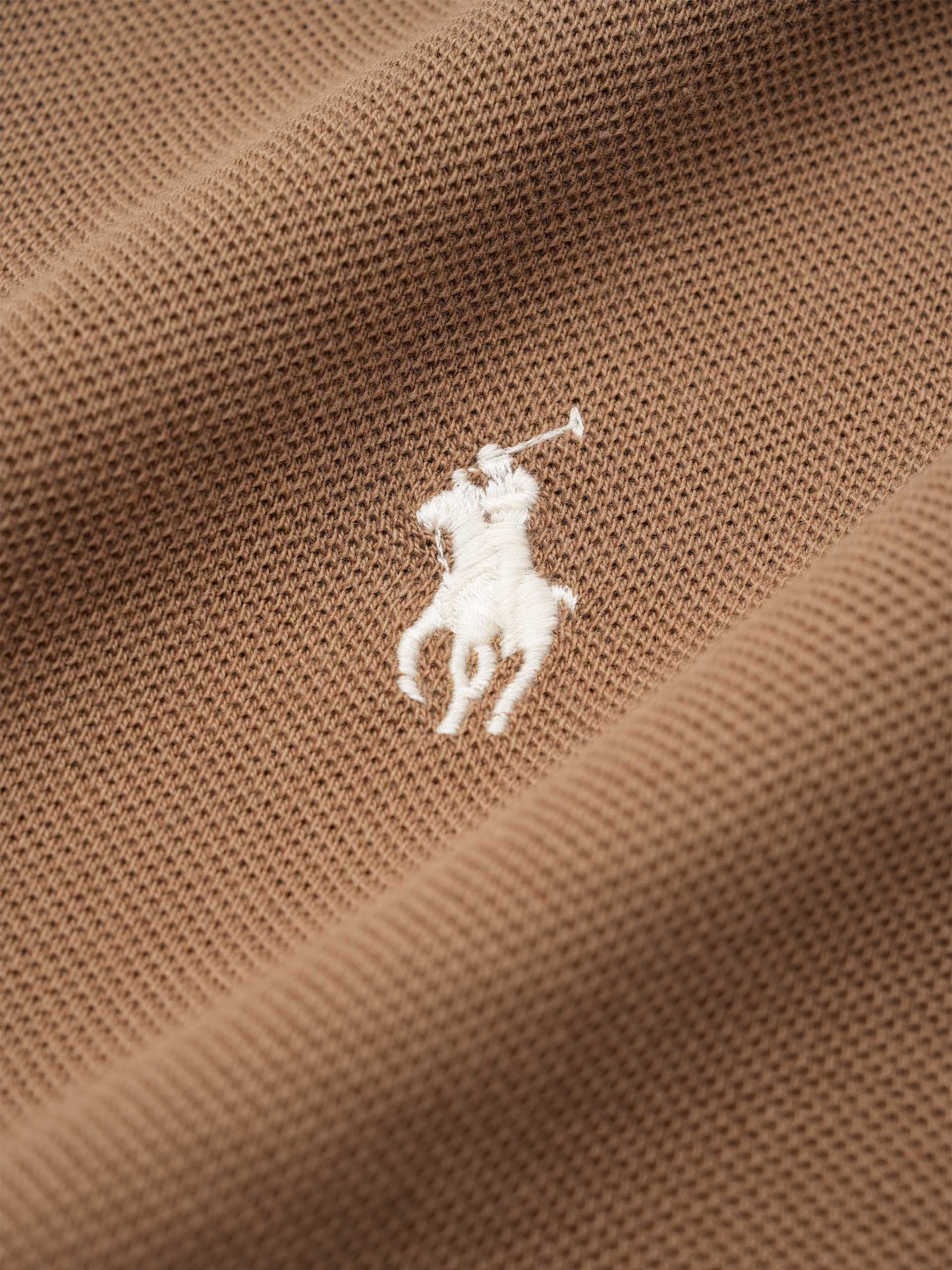 POLO RALPH LAUREN - Poloshirt aus Baumwoll-Piqué für Herren Braun - Brown