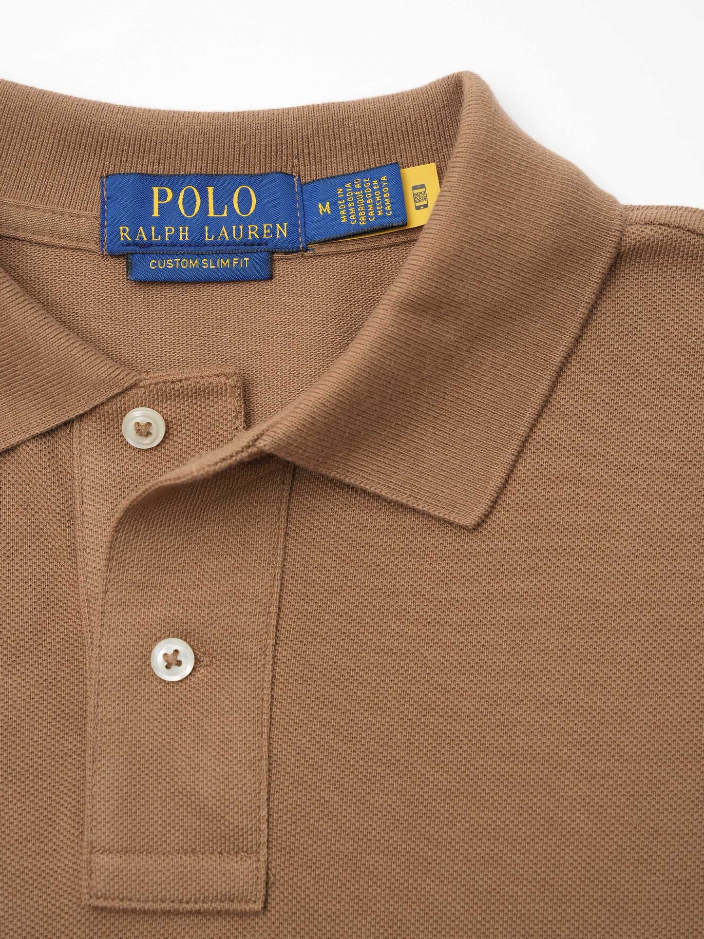 POLO RALPH LAUREN - Poloshirt aus Baumwoll-Piqué für Herren Braun - Brown
