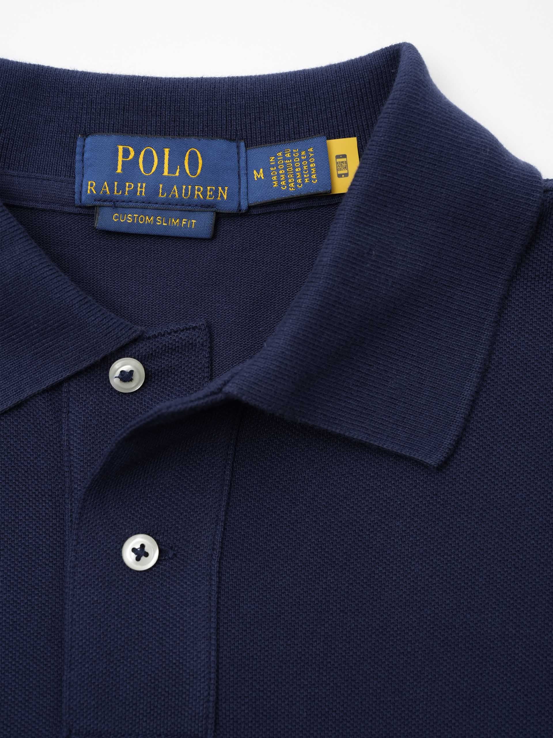 POLO RALPH LAUREN - Poloshirt aus Baumwoll-Piqué für Herren Navyblau - Navy blue
