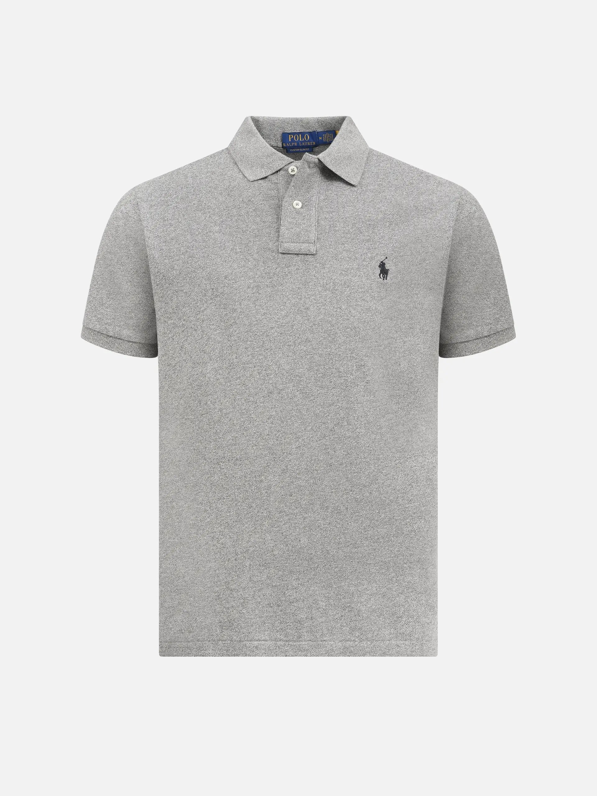 POLO RALPH LAUREN - Poloshirt aus Piqué für Herren Grau Melange - Grey Melange