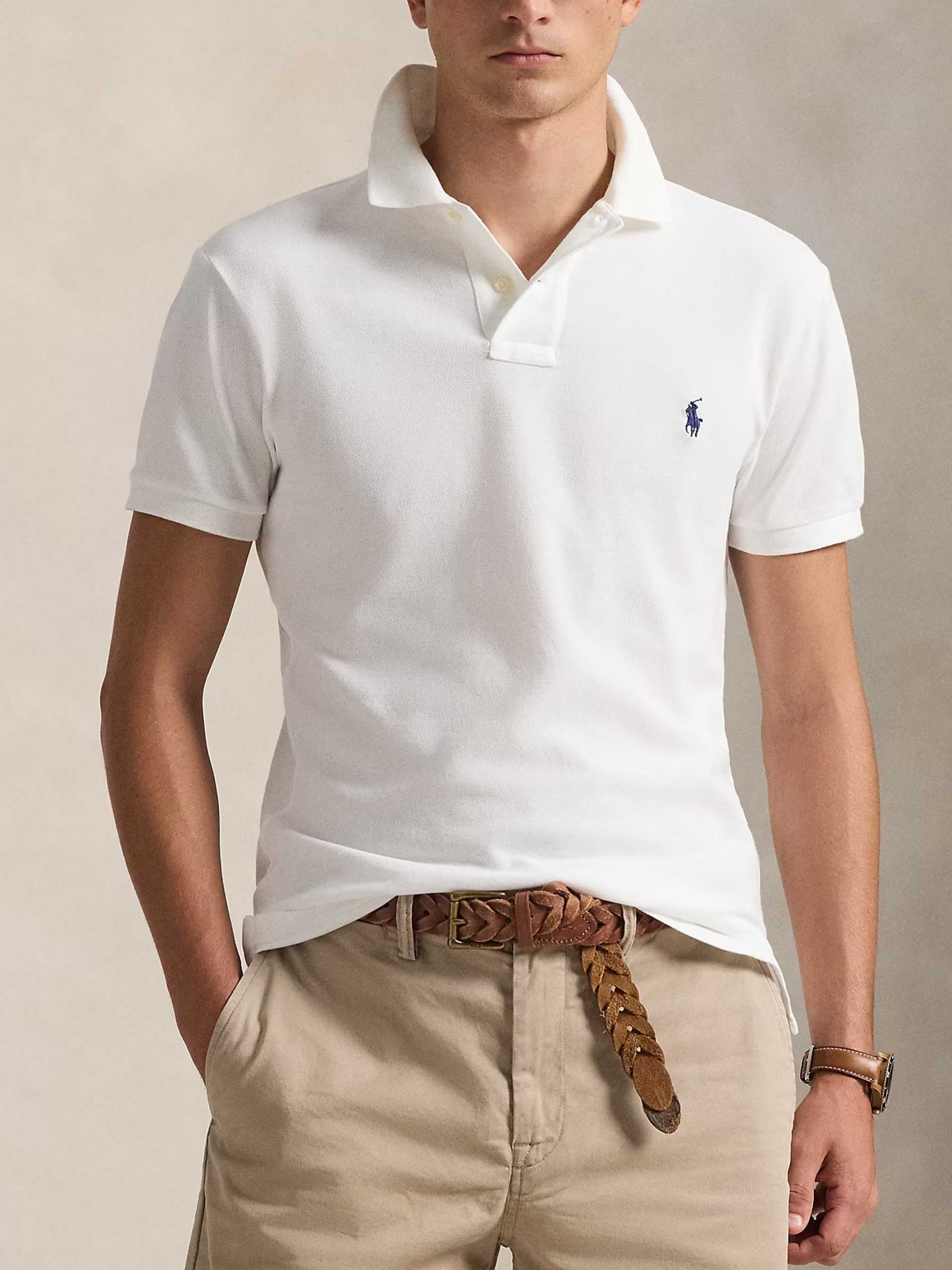 POLO RALPH LAUREN - Poloshirt aus Piqué für Herren Weiß - White