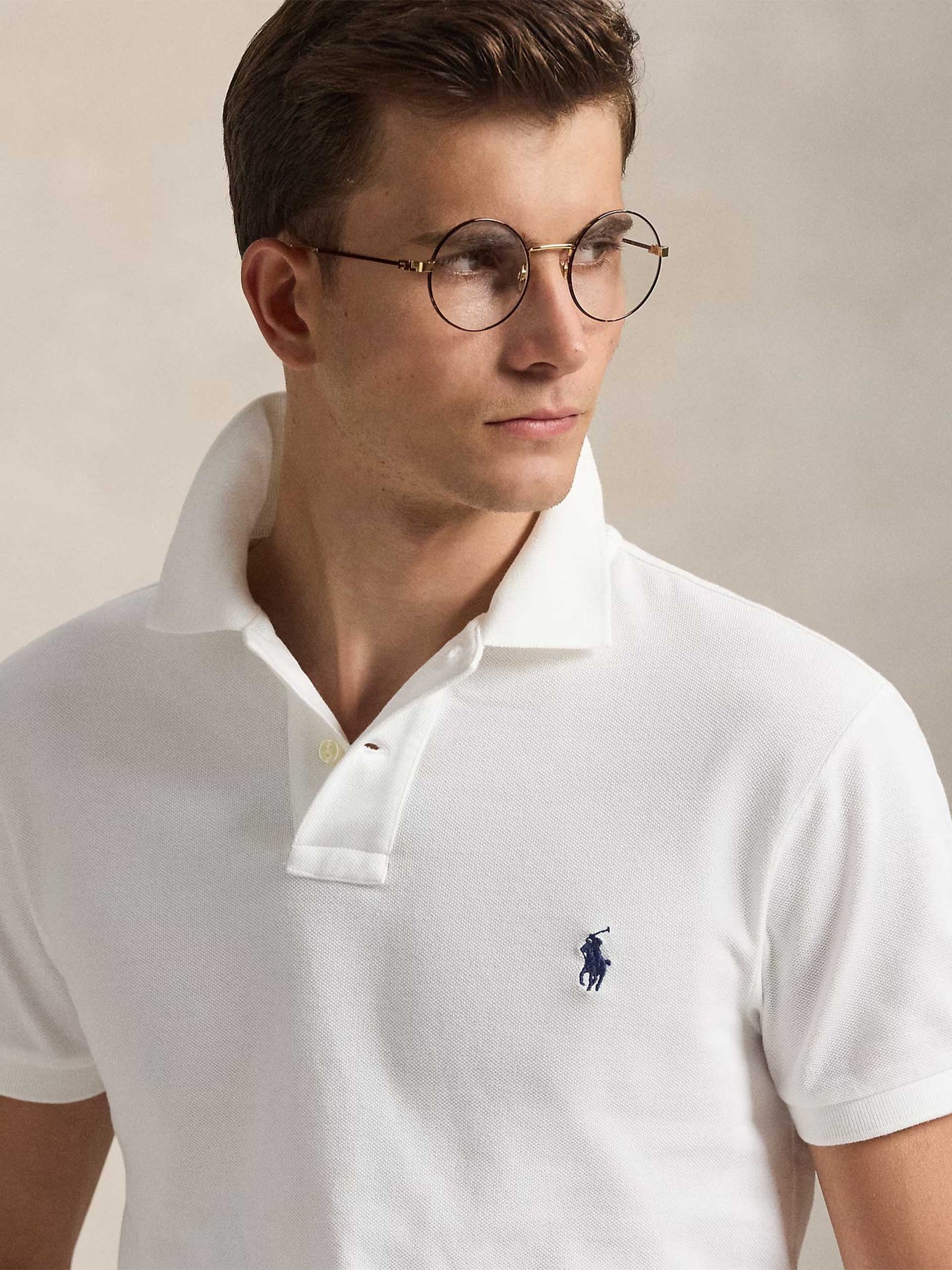 POLO RALPH LAUREN - Poloshirt aus Piqué für Herren Weiß - White